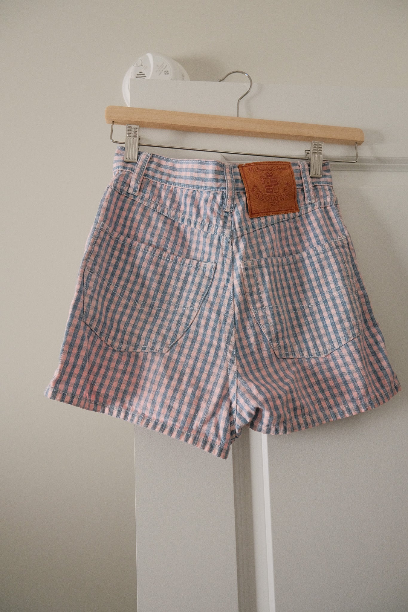 Vintage x Cotton Gingham Shorts (00)