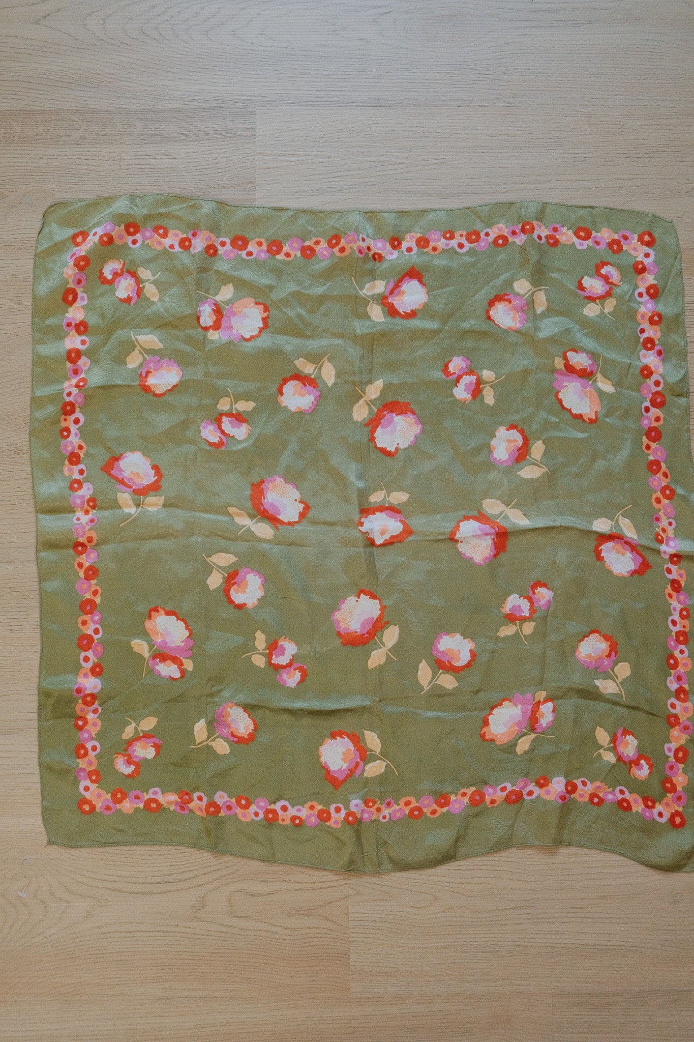 Vintage x Floral Scarf