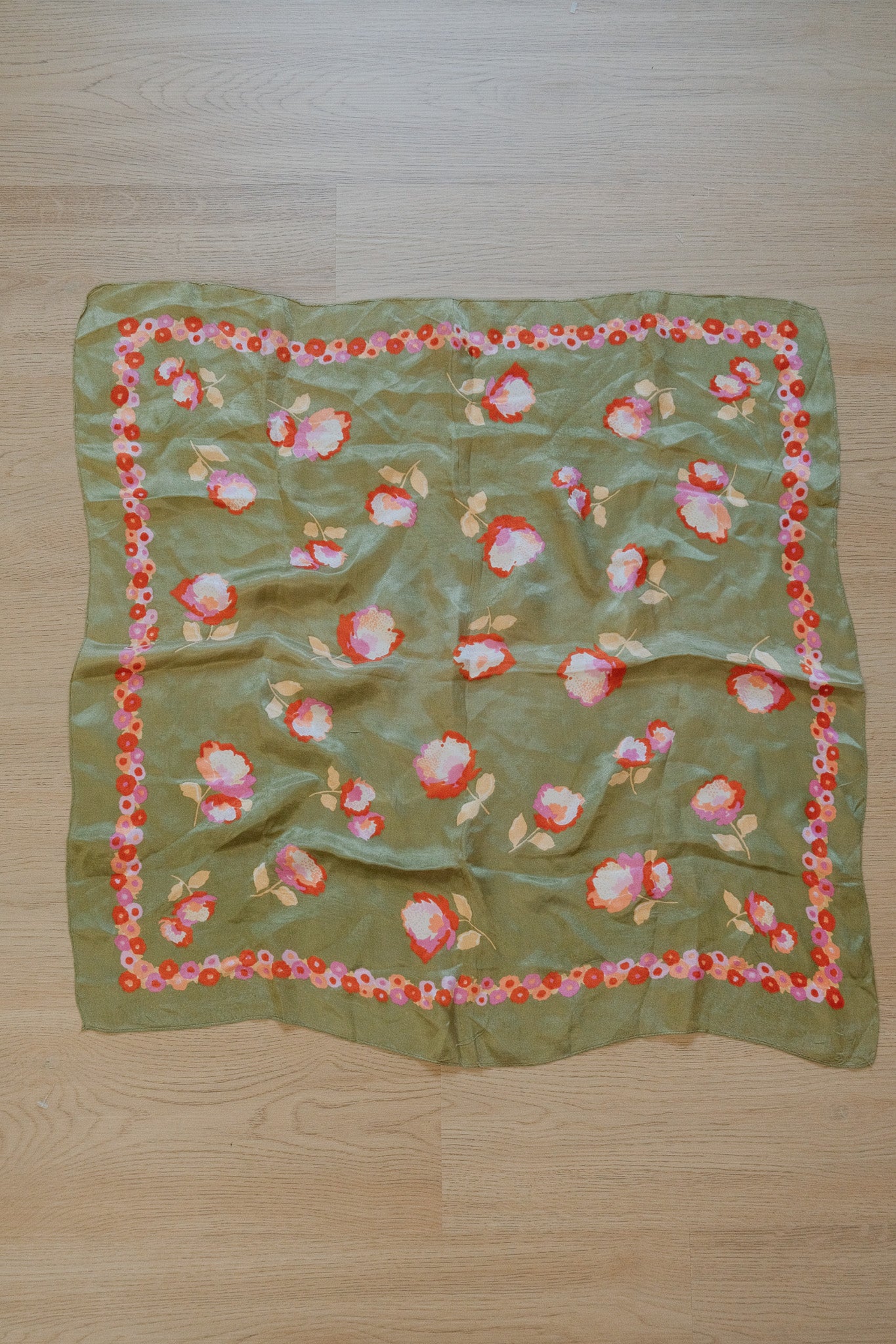 Vintage x Floral Scarf