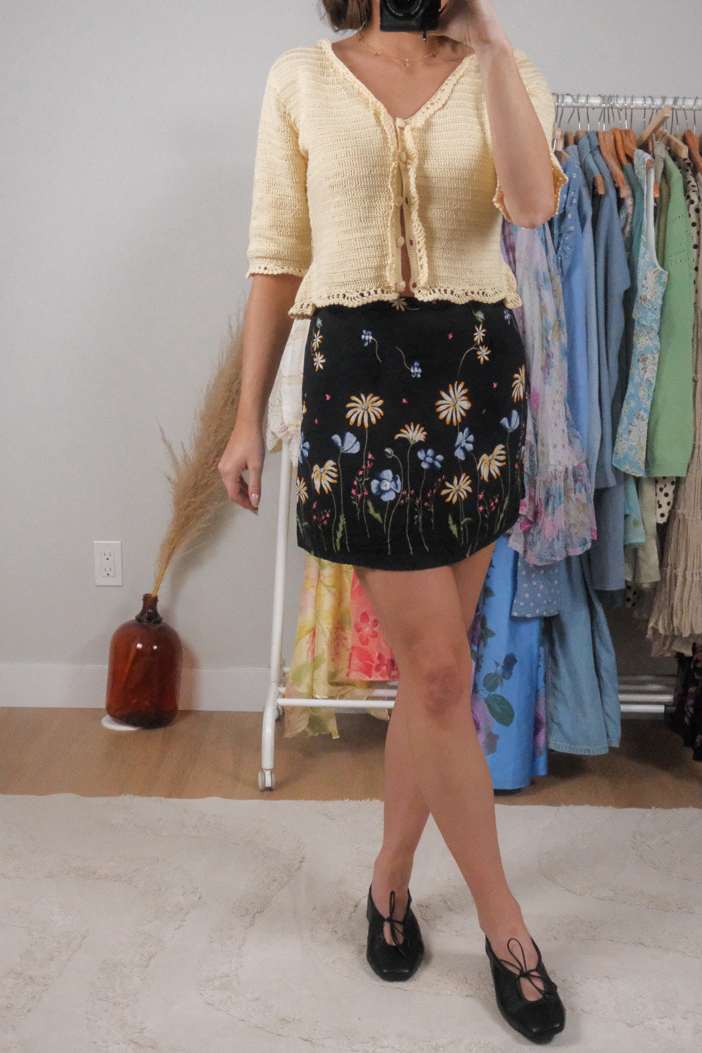 Made in Canada x Vintage x Floral Skirt (4)