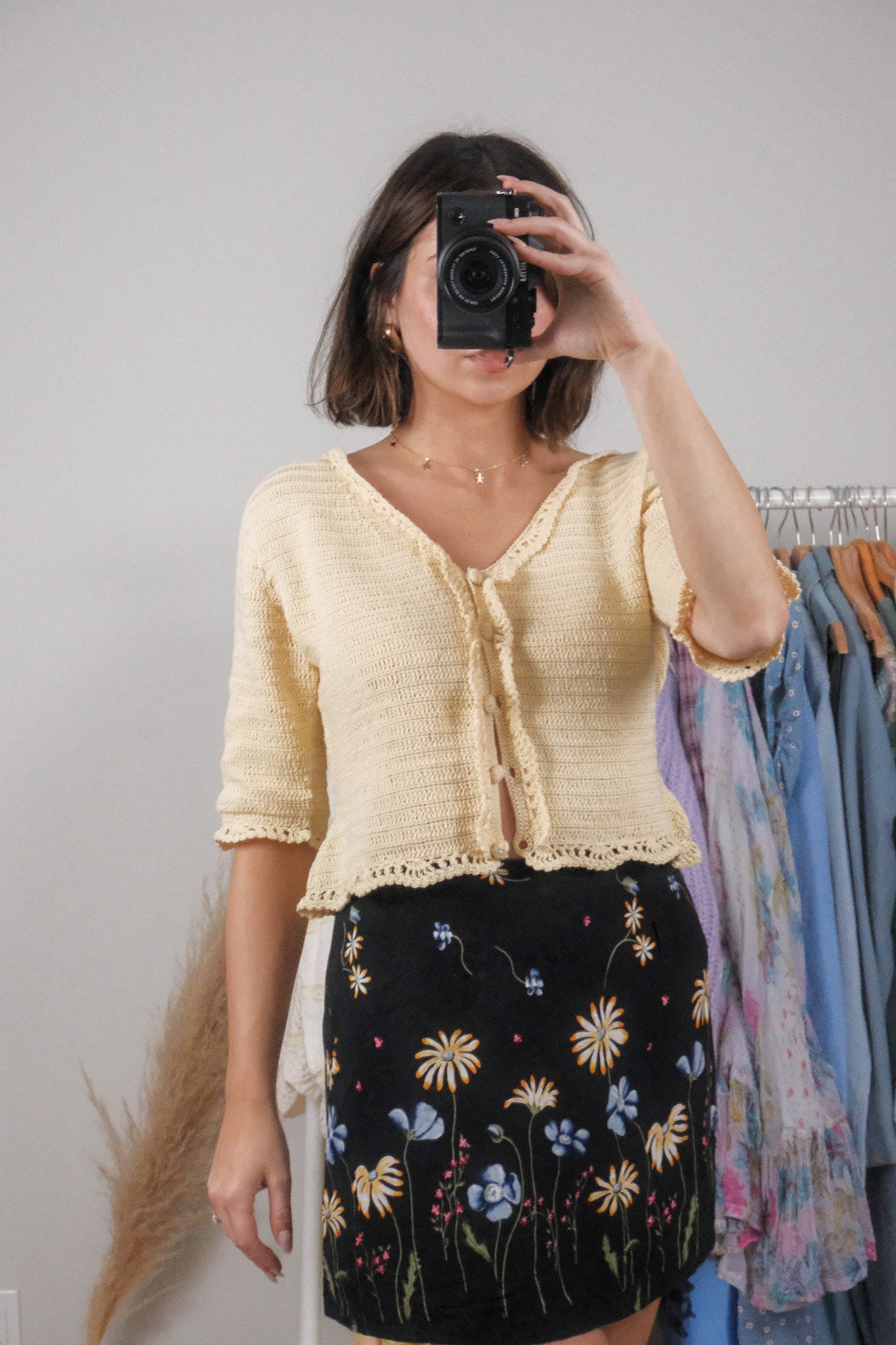 Vintage x Cotton Cropped Knit (M)