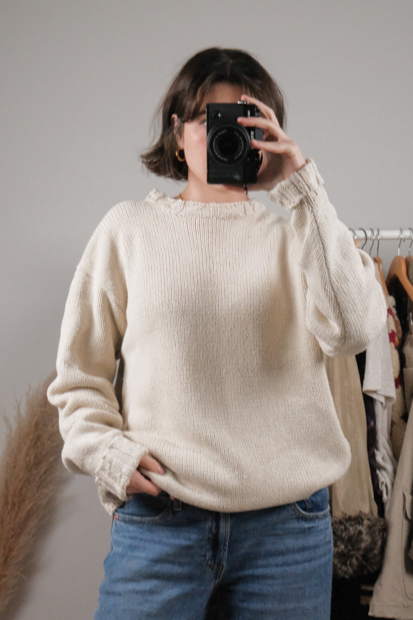 Vintage x Ralph Lauren 100% Silk Sweater (M/L)