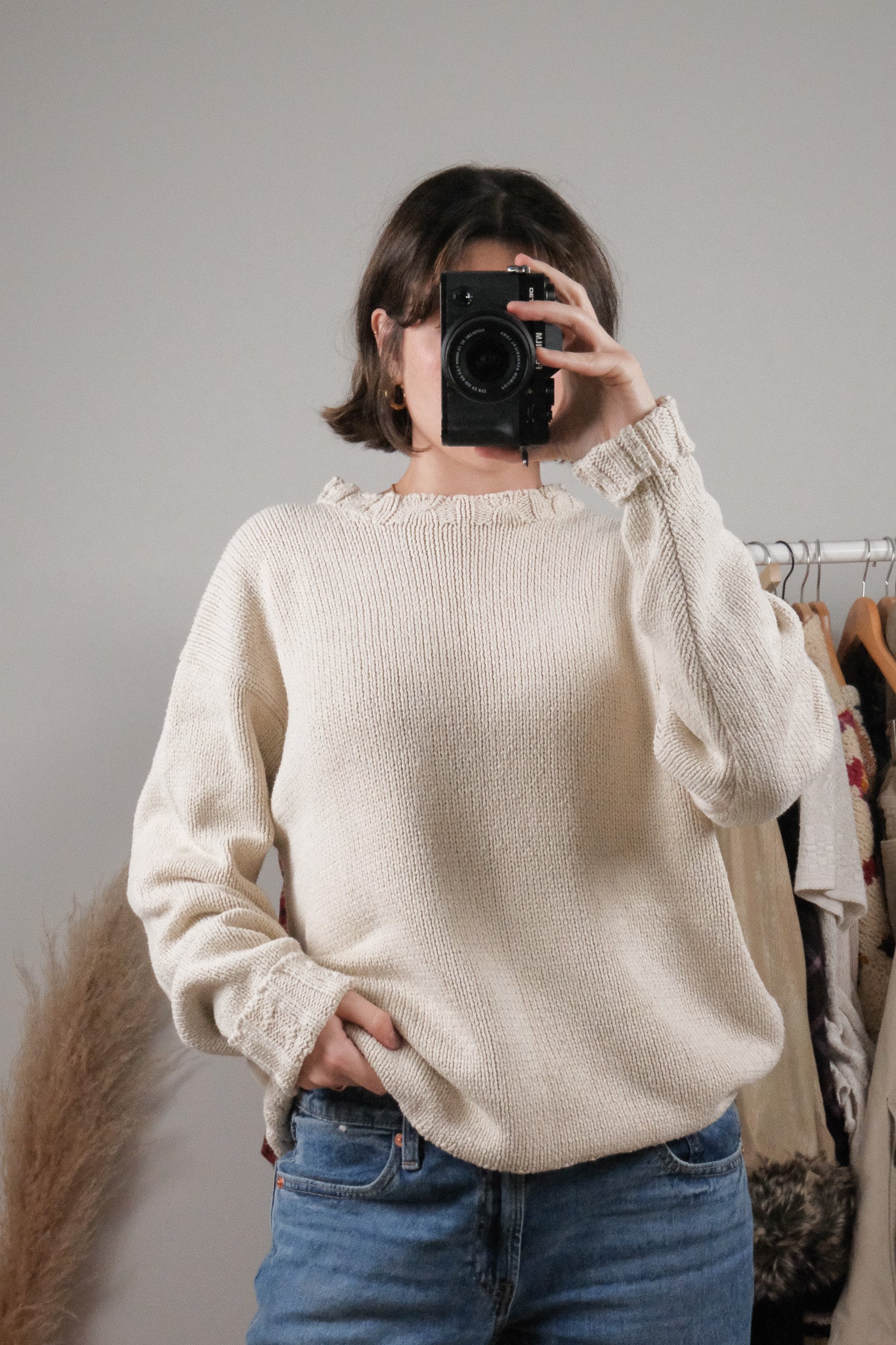 Vintage x Ralph Lauren 100% Silk Sweater (M/L)