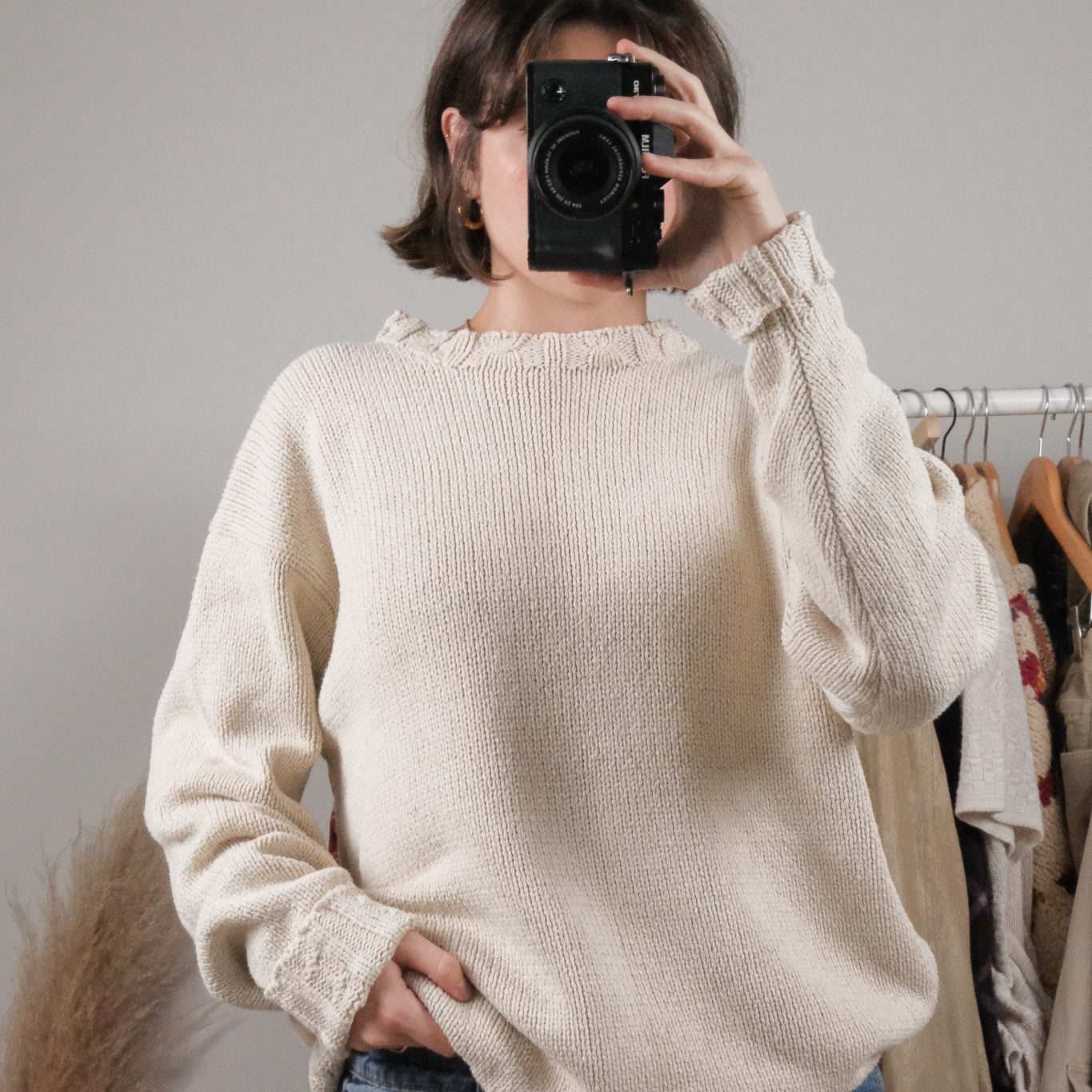 Vintage x Ralph Lauren 100% Silk Sweater (M/L)