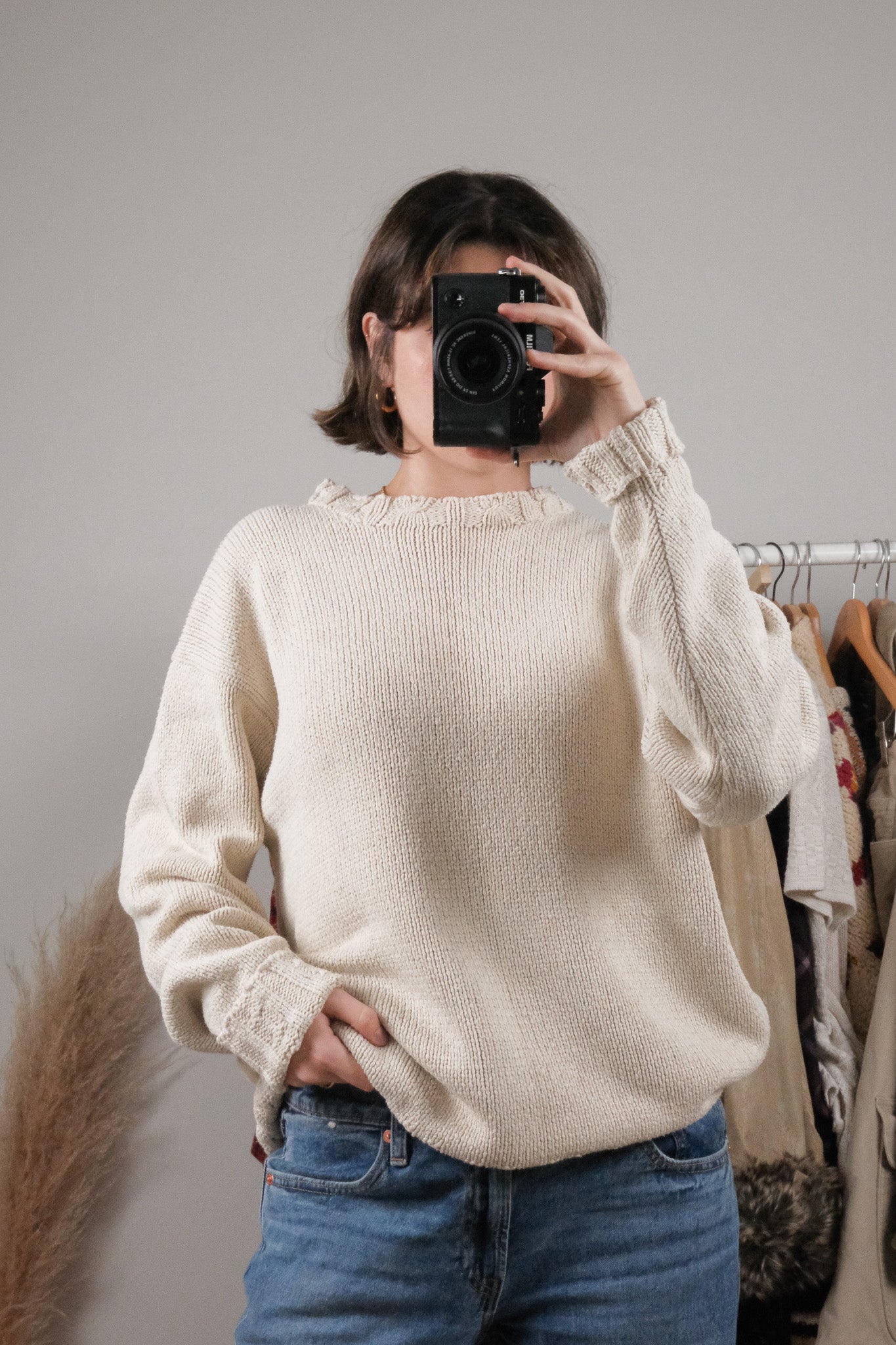 Vintage x Ralph Lauren 100% Silk Sweater (M/L)