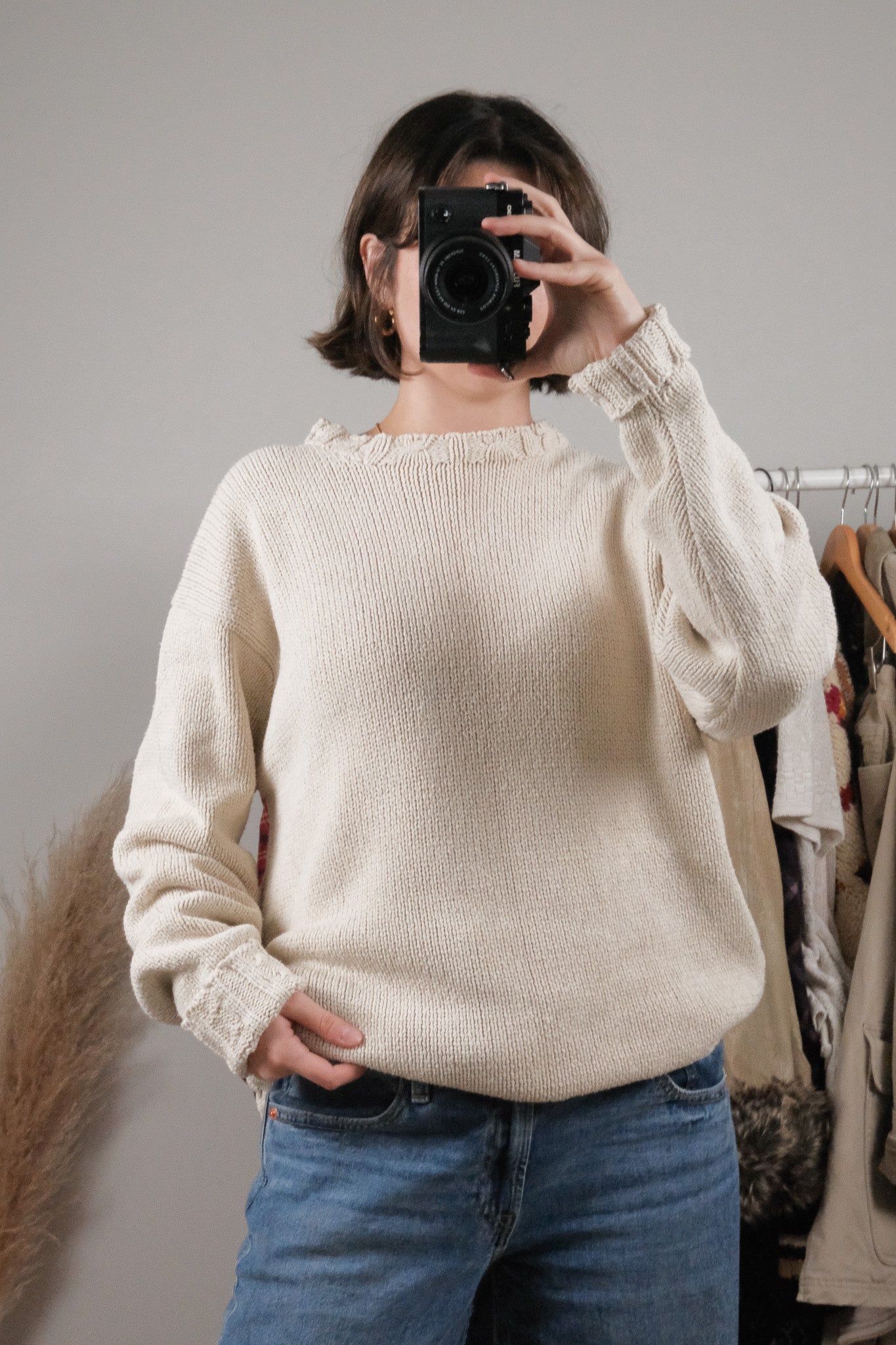 Vintage x Ralph Lauren 100% Silk Sweater (M/L)