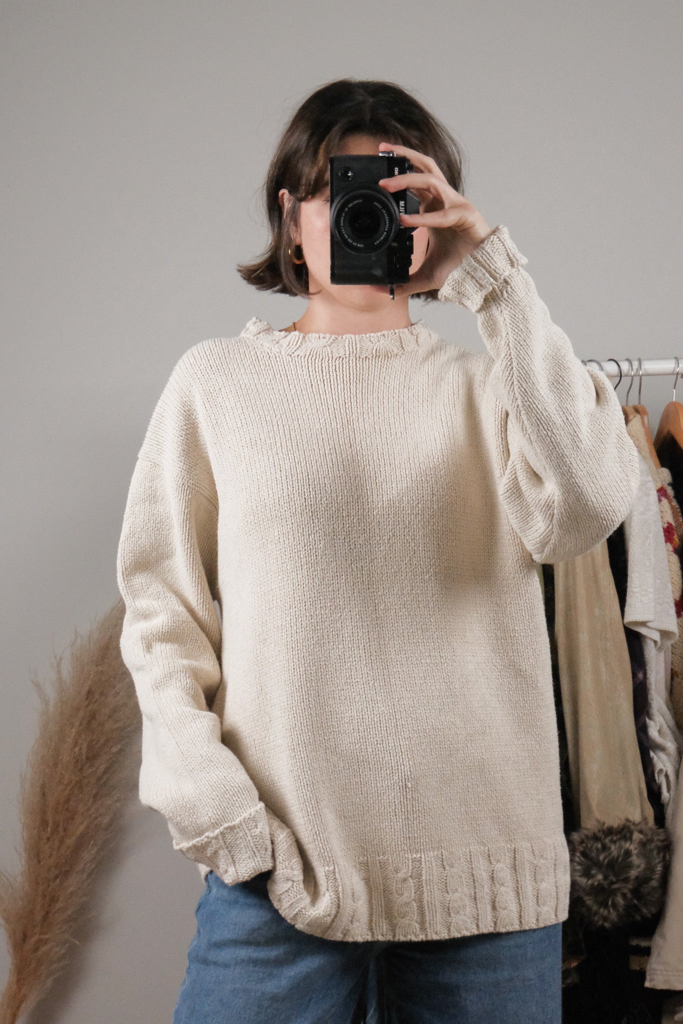 Vintage x Ralph Lauren 100% Silk Sweater (M/L)