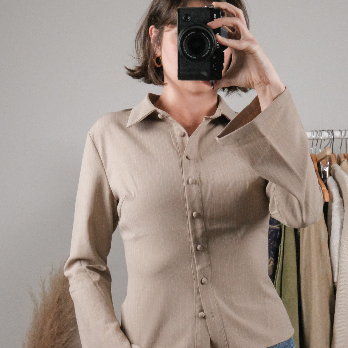 NWT x Modern x Button Up Blouse (S)