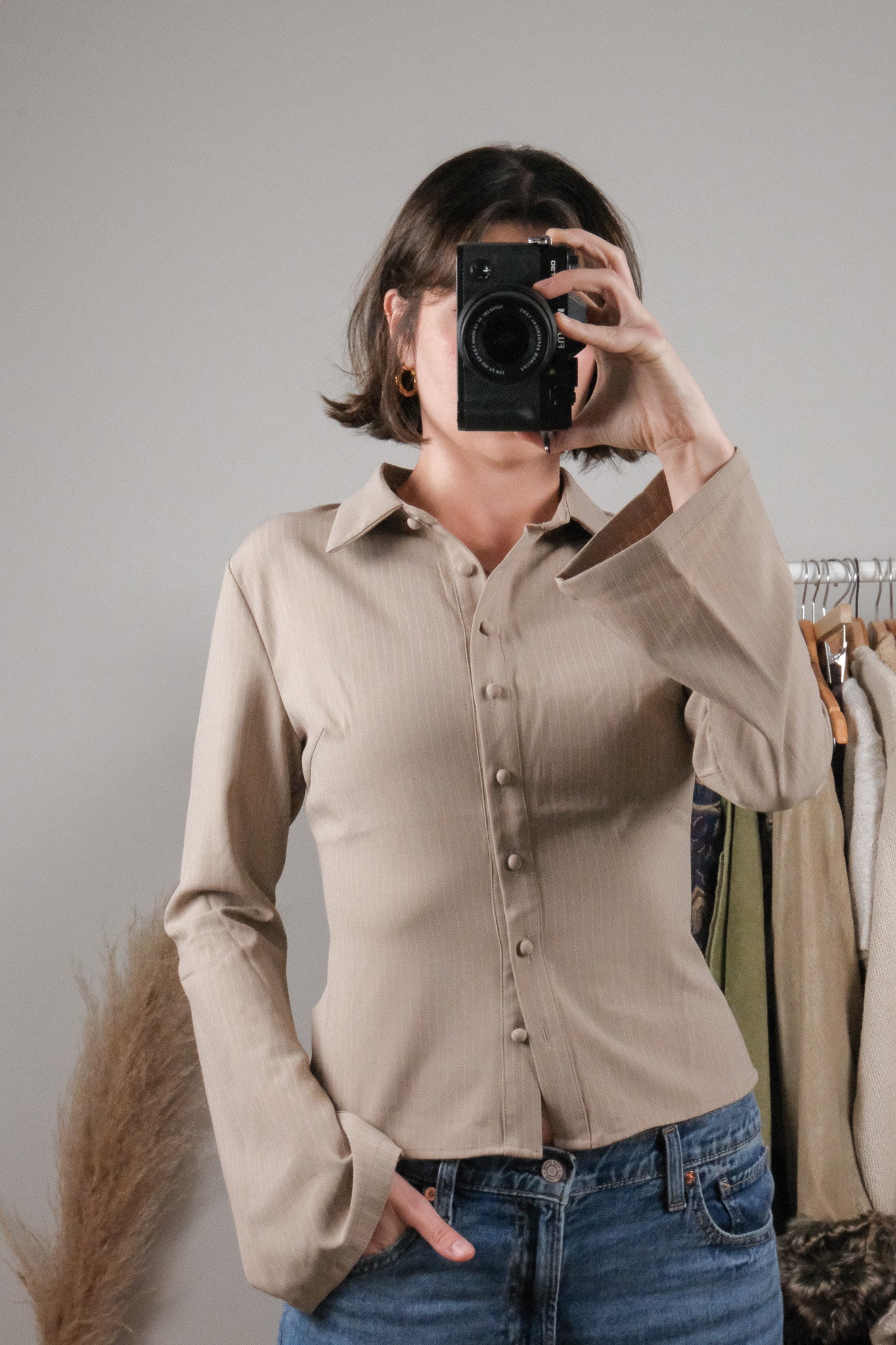 NWT x Modern x Button Up Blouse (S)