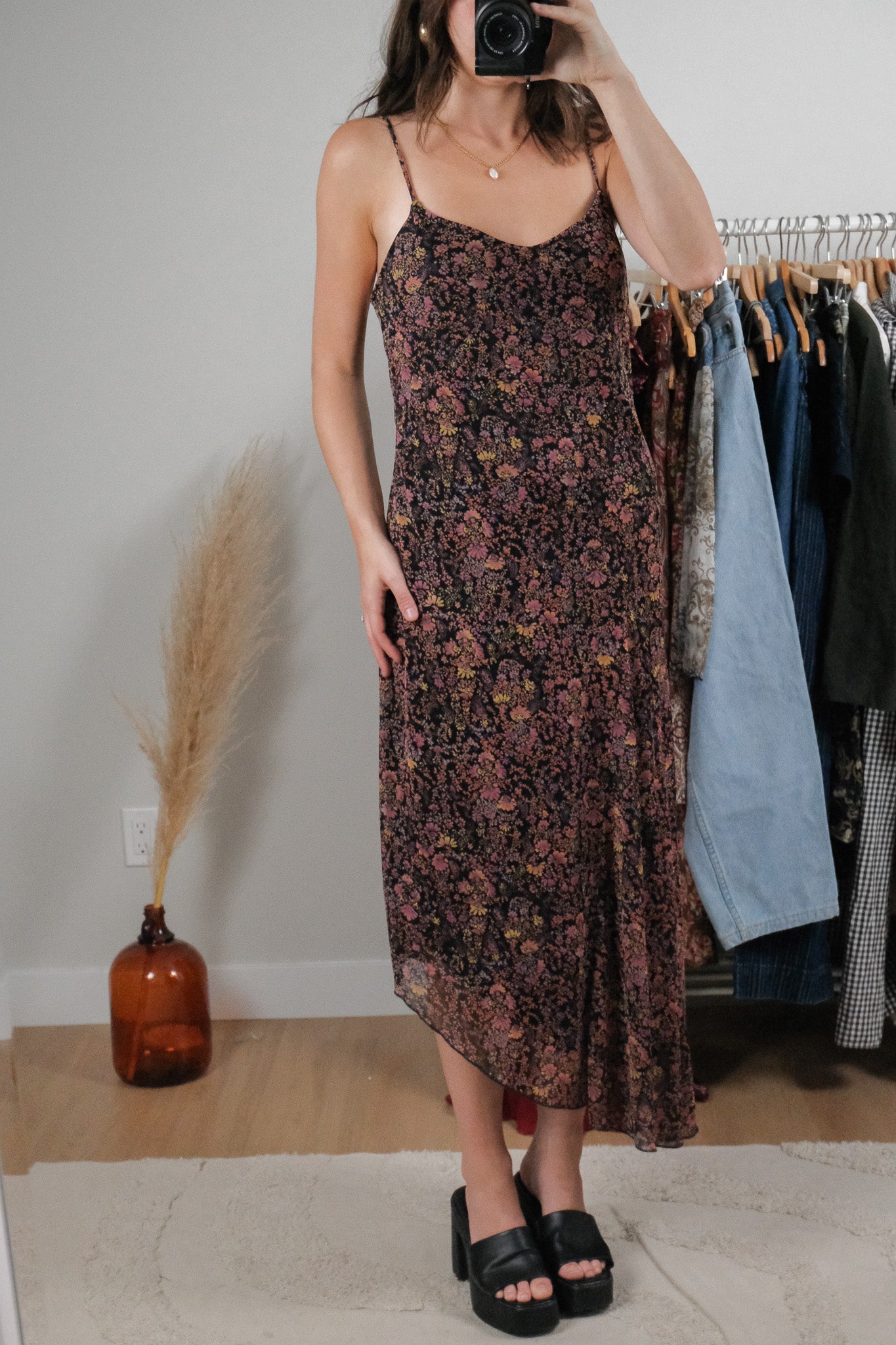Vintage x Floral Maxi Dress (10)