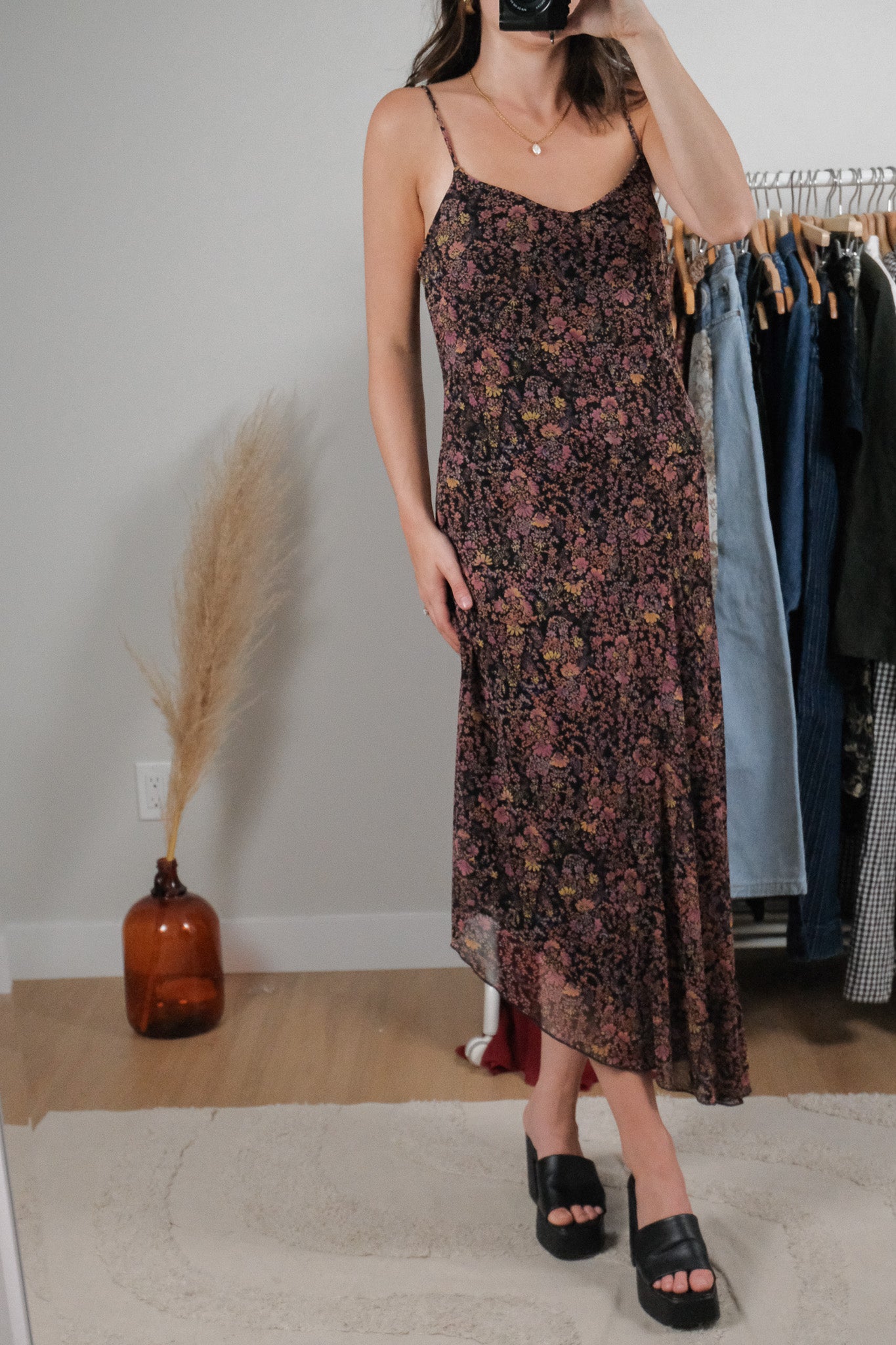 Vintage x Floral Maxi Dress (10)