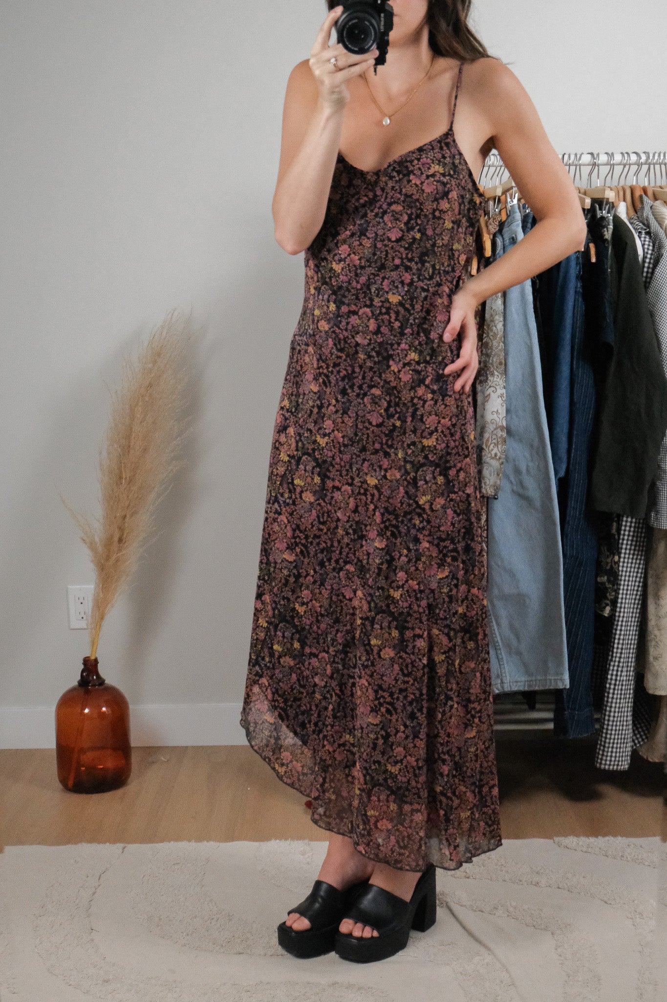 Vintage x Floral Maxi Dress (10)