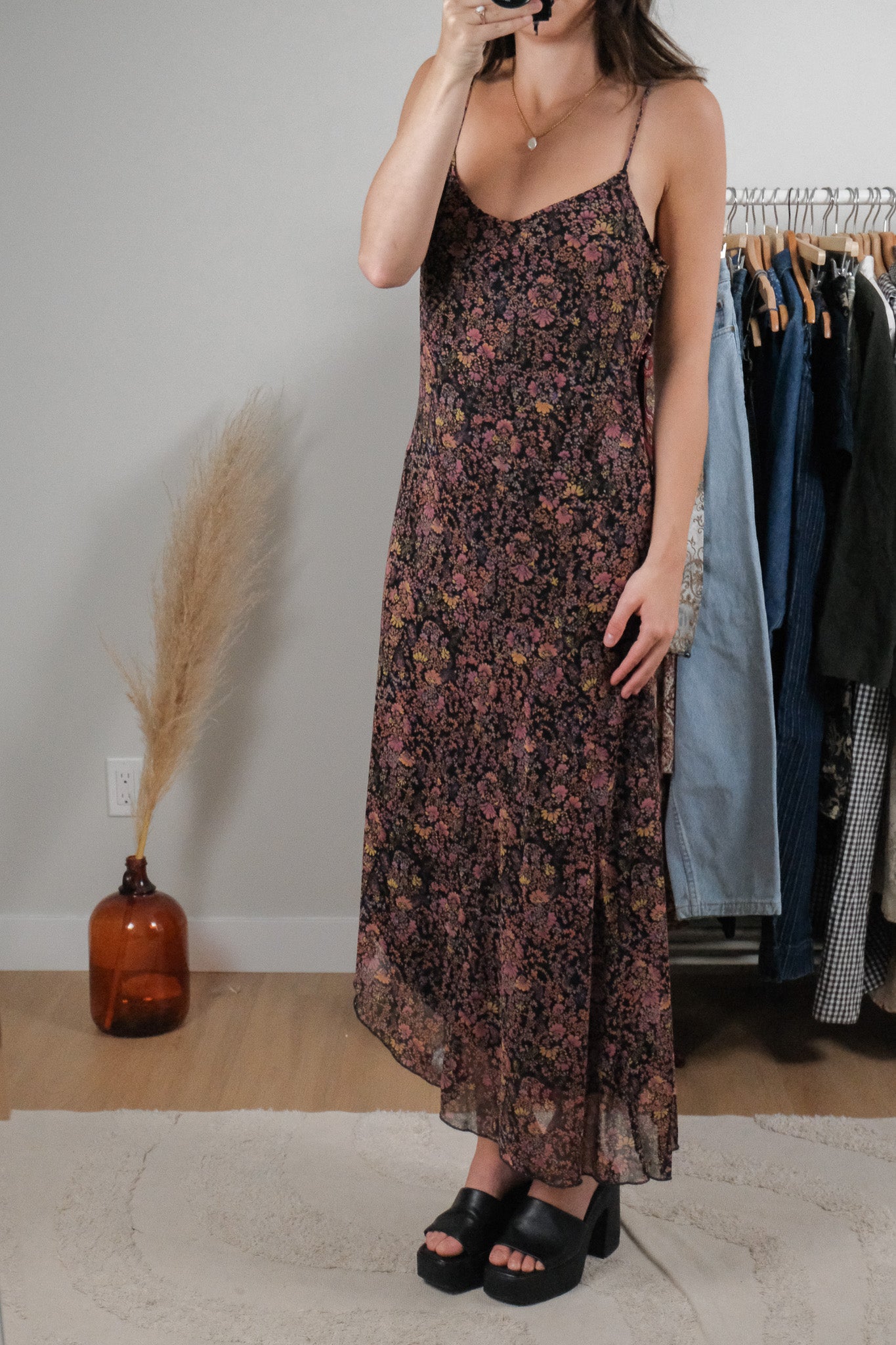Vintage x Floral Maxi Dress (10)