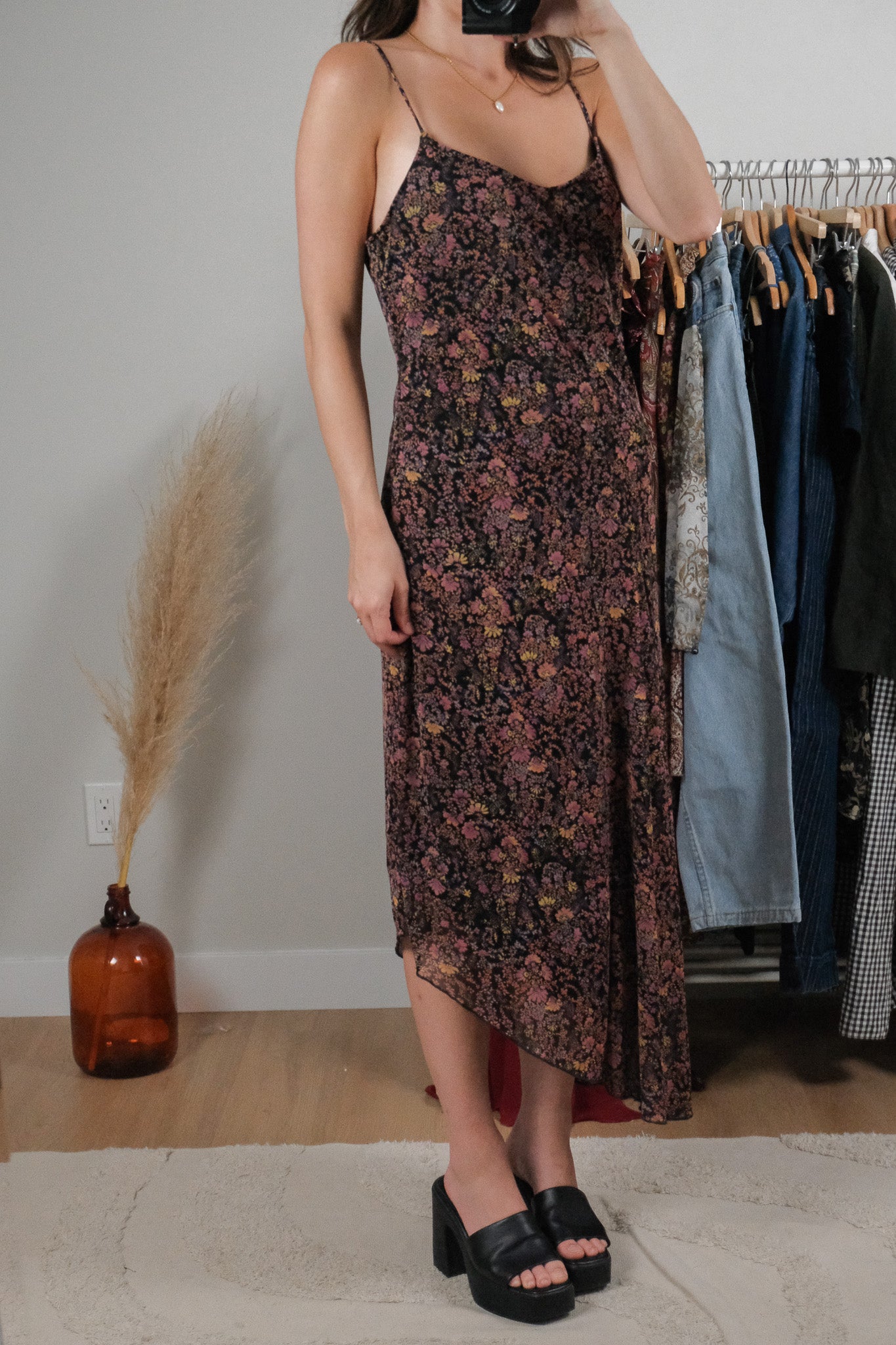 Vintage x Floral Maxi Dress (10)