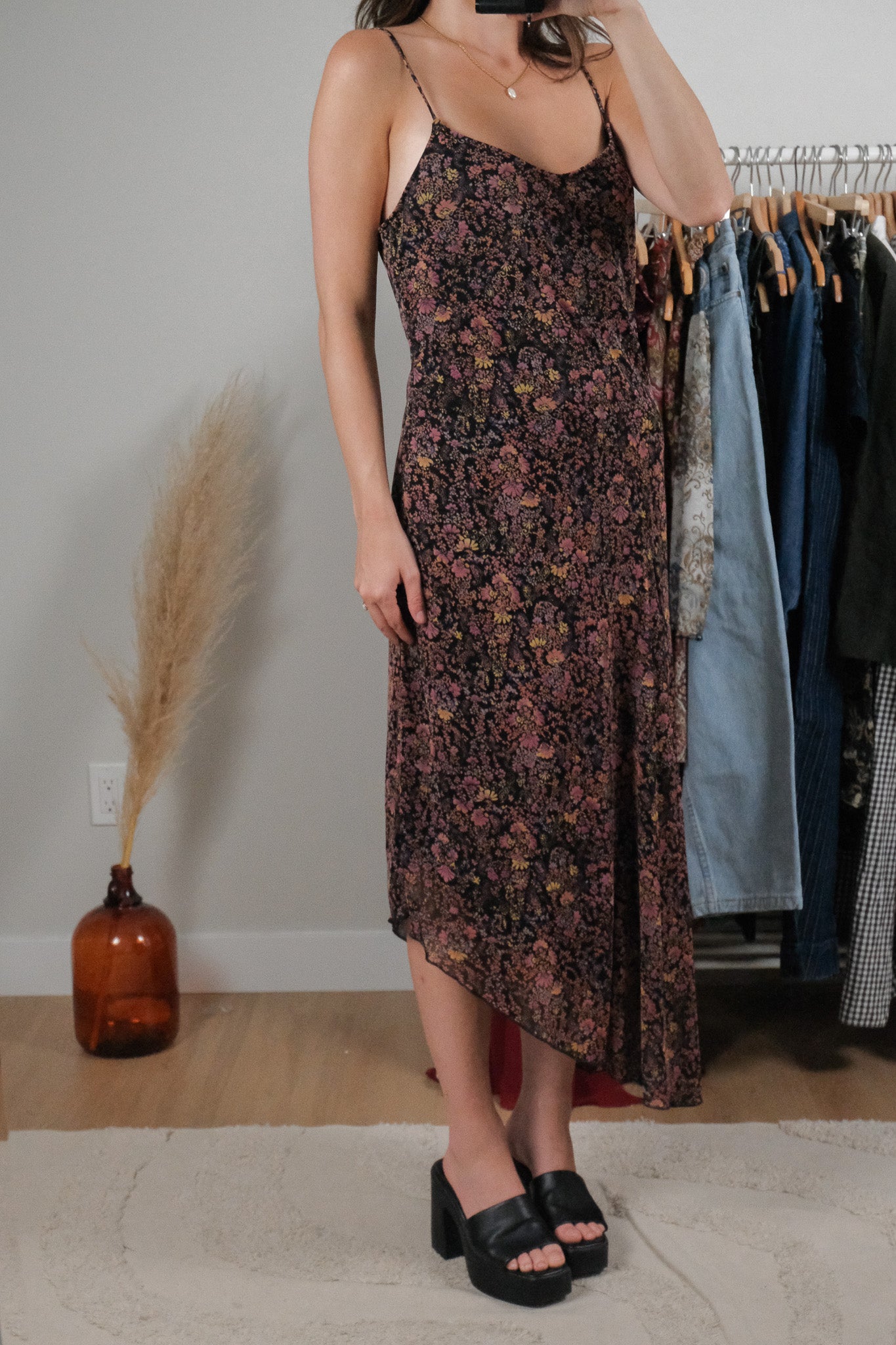 Vintage x Floral Maxi Dress (10)