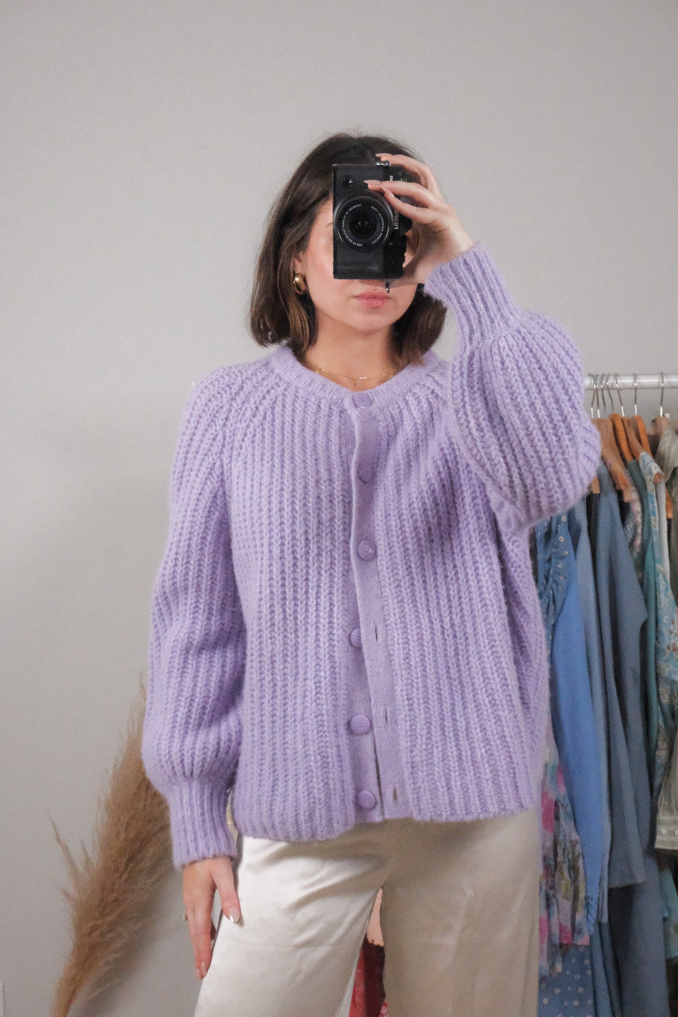 Sézane x Emile Wool/Alpaca Blend Chunky Cardigan (S/M)
