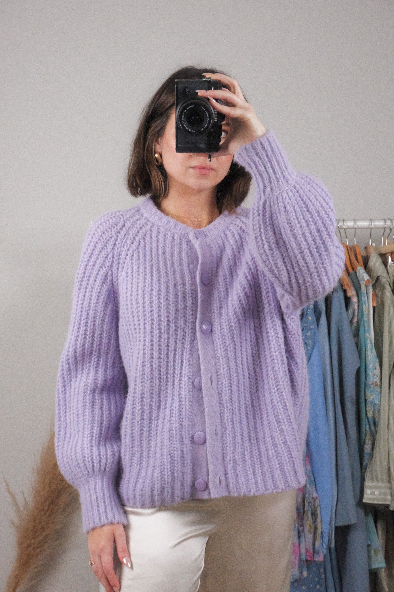 Sézane x Emile Wool/Alpaca Blend Chunky Cardigan (S/M)