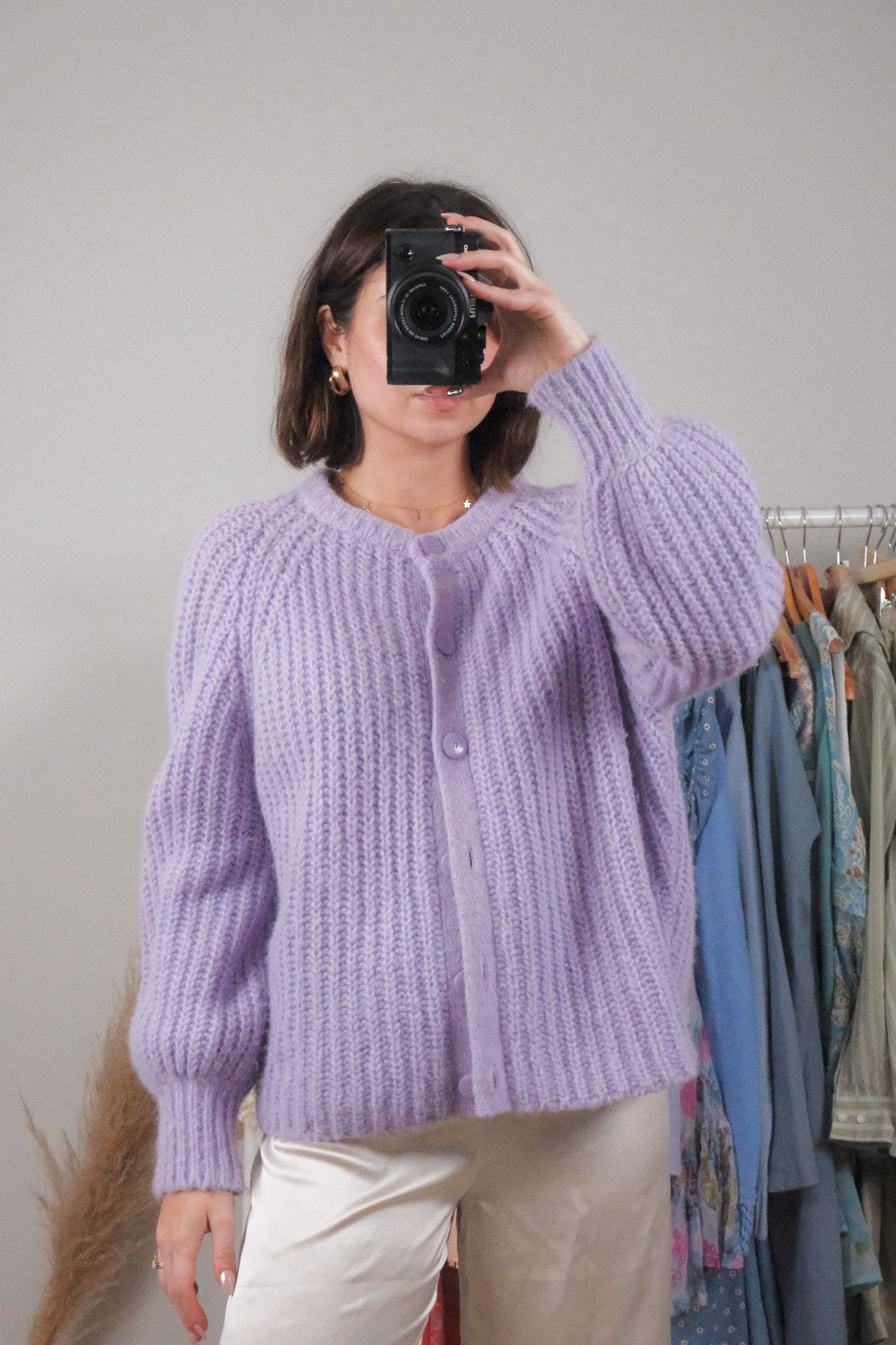 Sézane x Emile Wool/Alpaca Blend Chunky Cardigan (S/M)