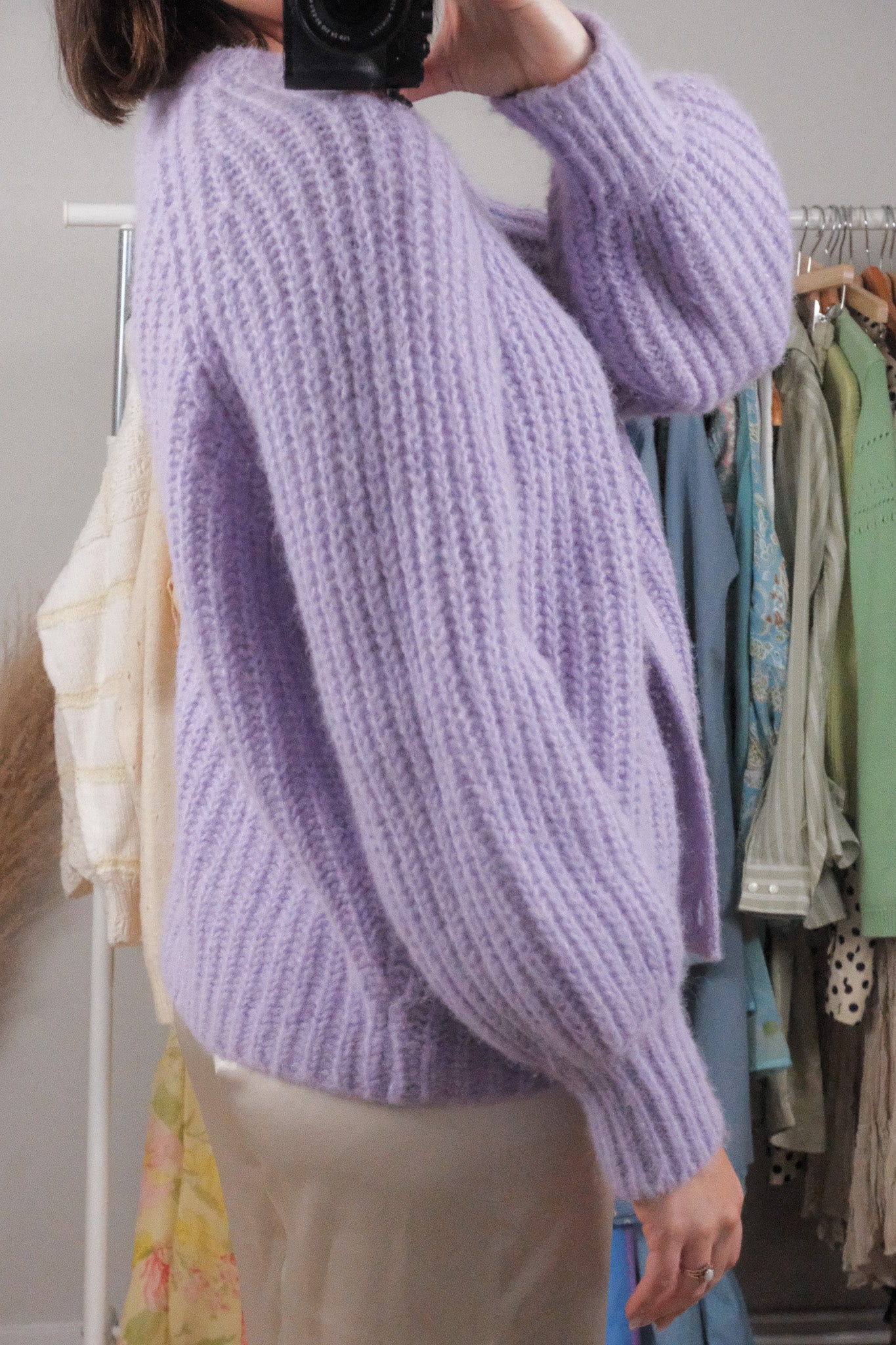 Sézane x Emile Wool/Alpaca Blend Chunky Cardigan (S/M)