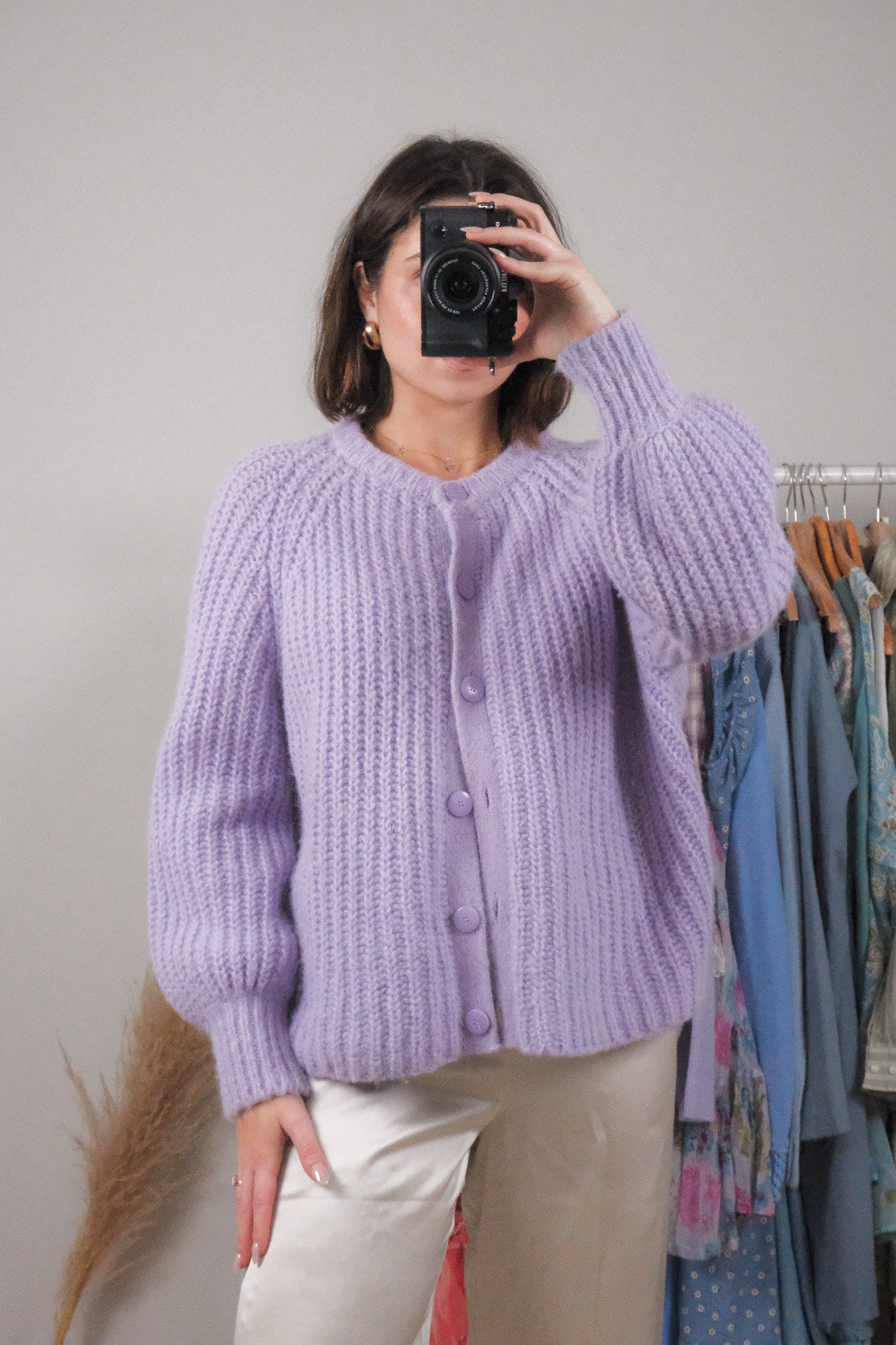 Sézane x Emile Wool/Alpaca Blend Chunky Cardigan (S/M)