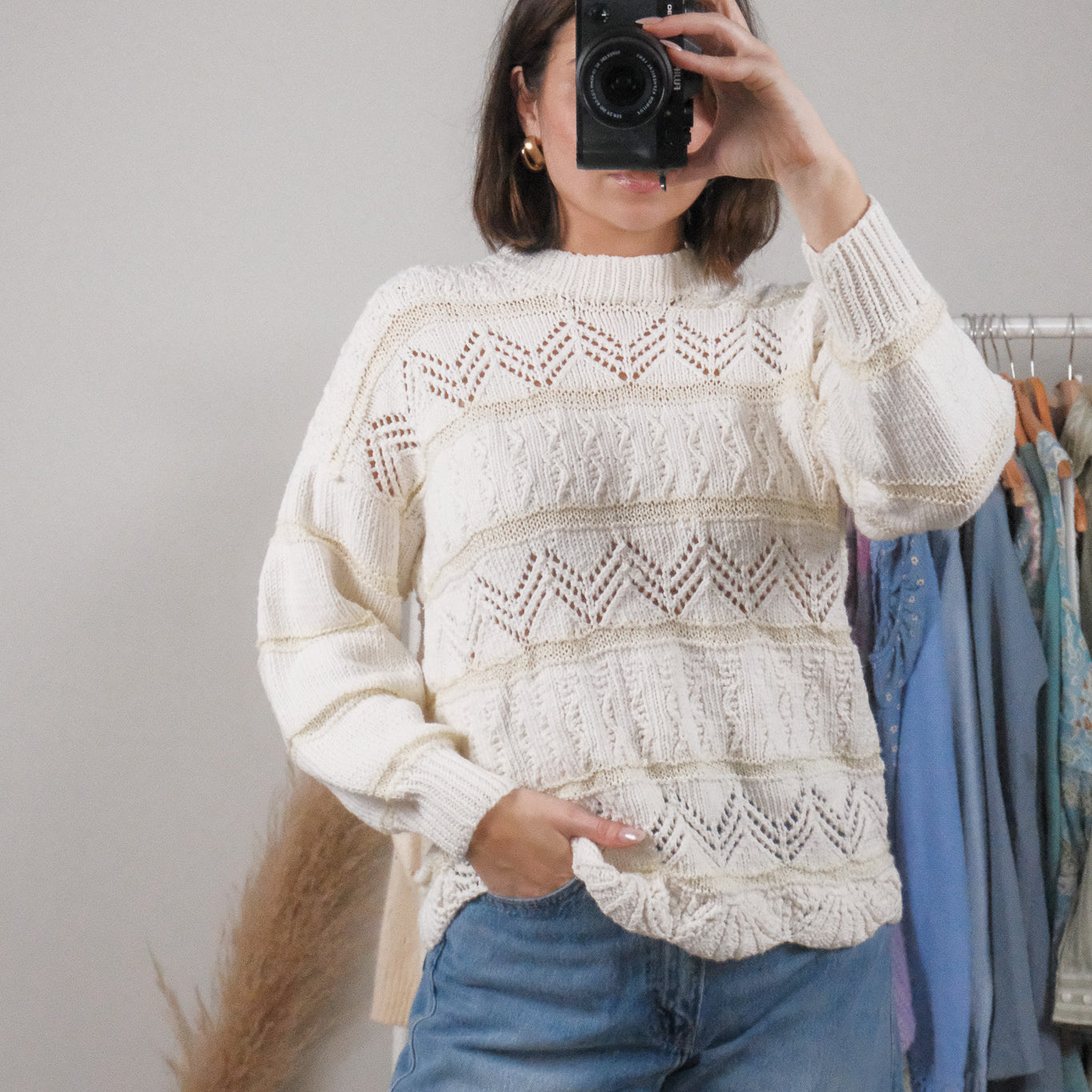 Vintage x Handmade Chunky Knit (S-L)