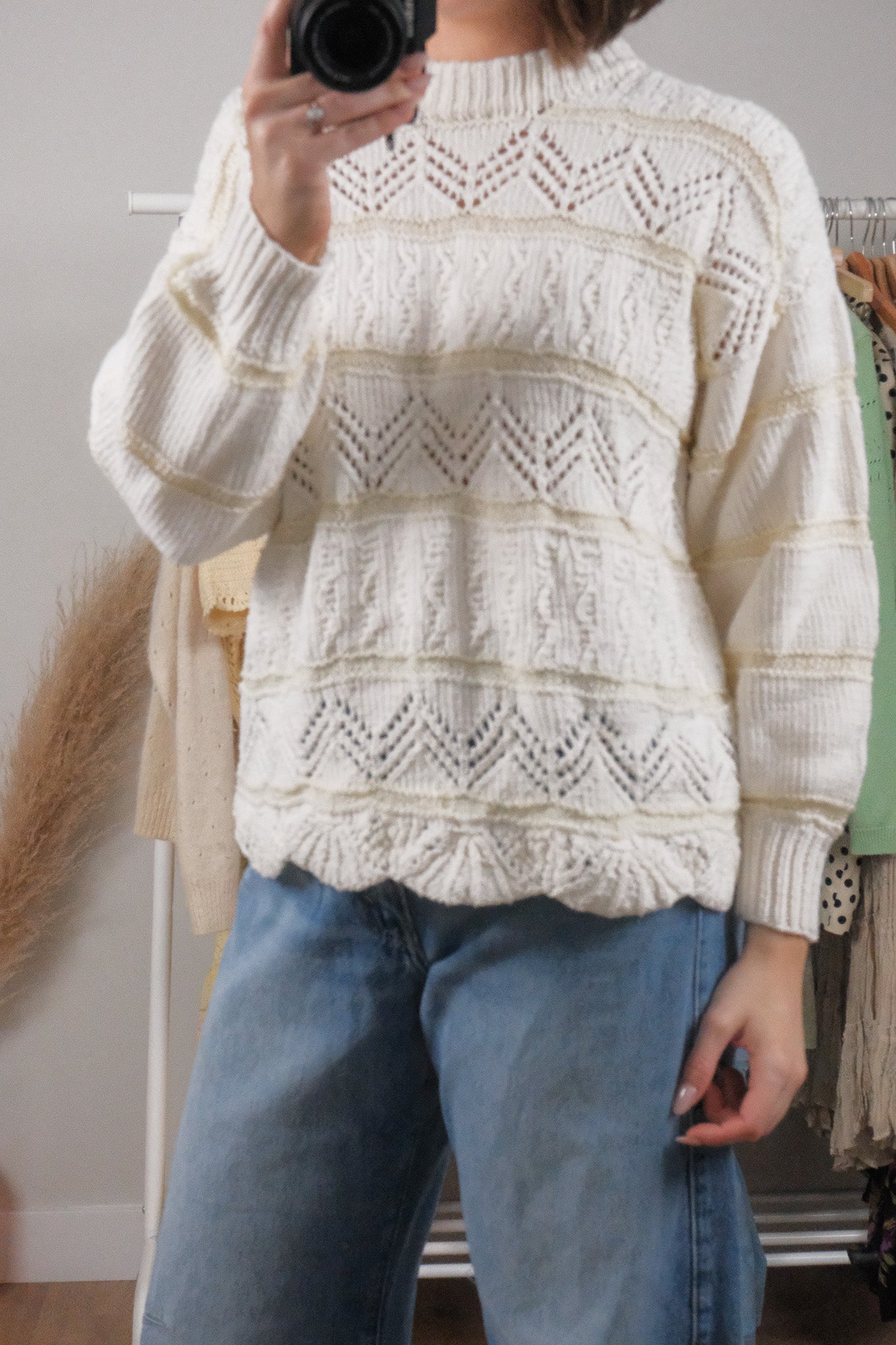 Vintage x Handmade Chunky Knit (S-L)