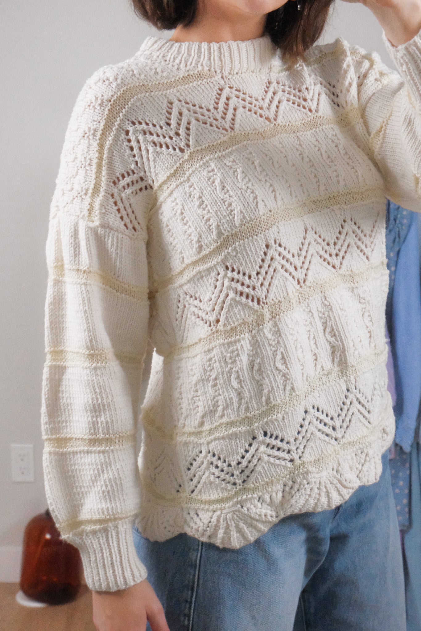 Vintage x Handmade Chunky Knit (S-L)