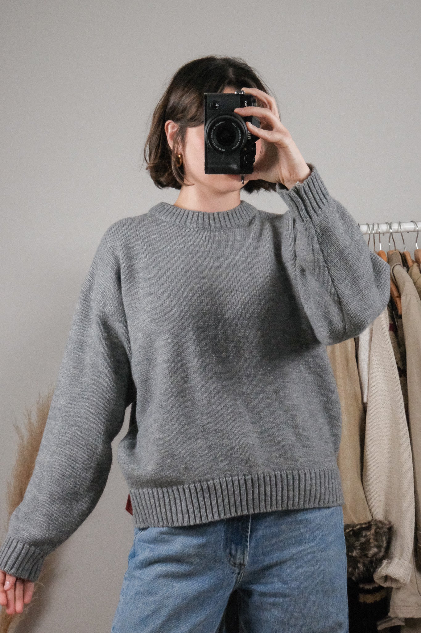 Made in Korea x Vintage x Chunky Knit (M)