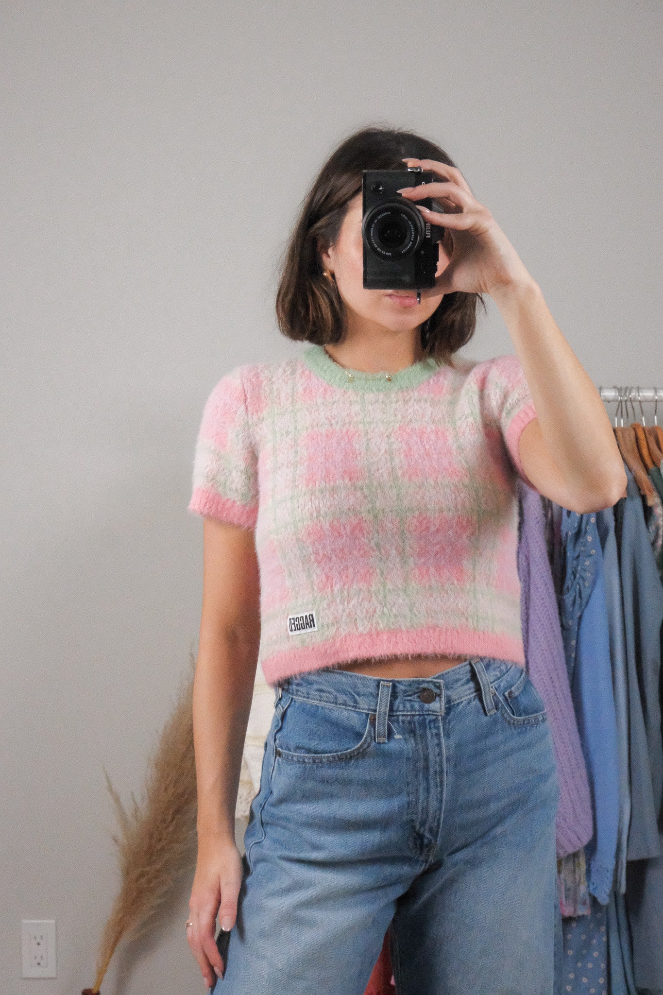 Ragged Priest x Plaid Crop Top (M/L)