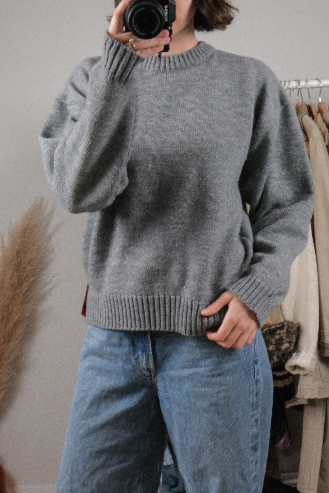 Made in Korea x Vintage x Chunky Knit (M)