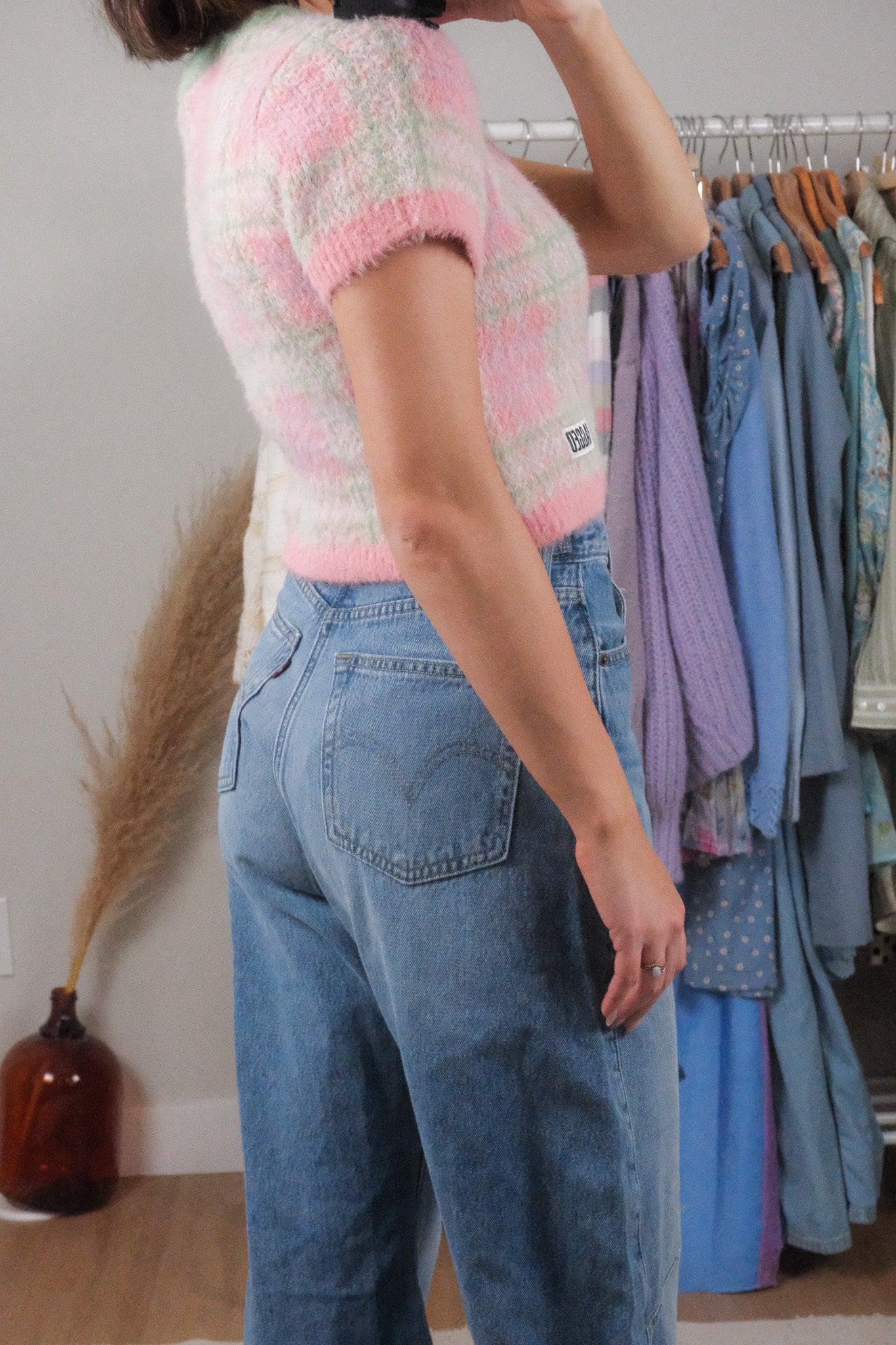 Ragged Priest x Plaid Crop Top (M/L)