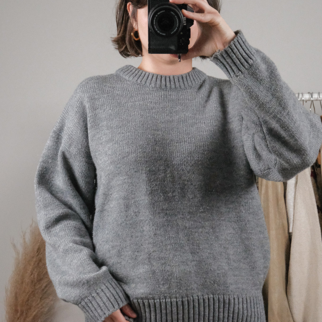 Made in Korea x Vintage x Chunky Knit (M)