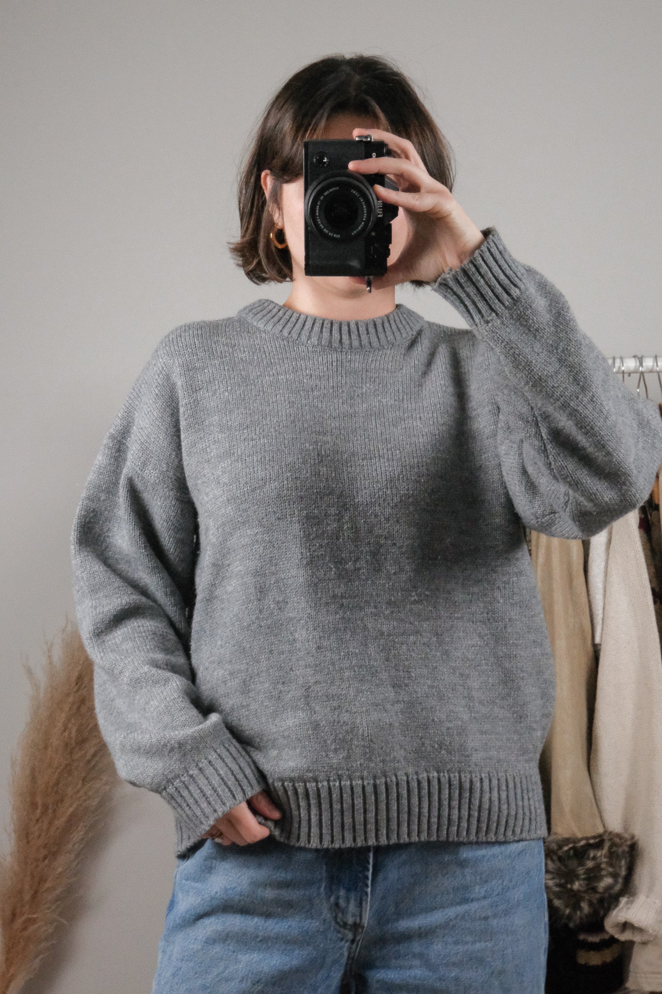 Made in Korea x Vintage x Chunky Knit (M)