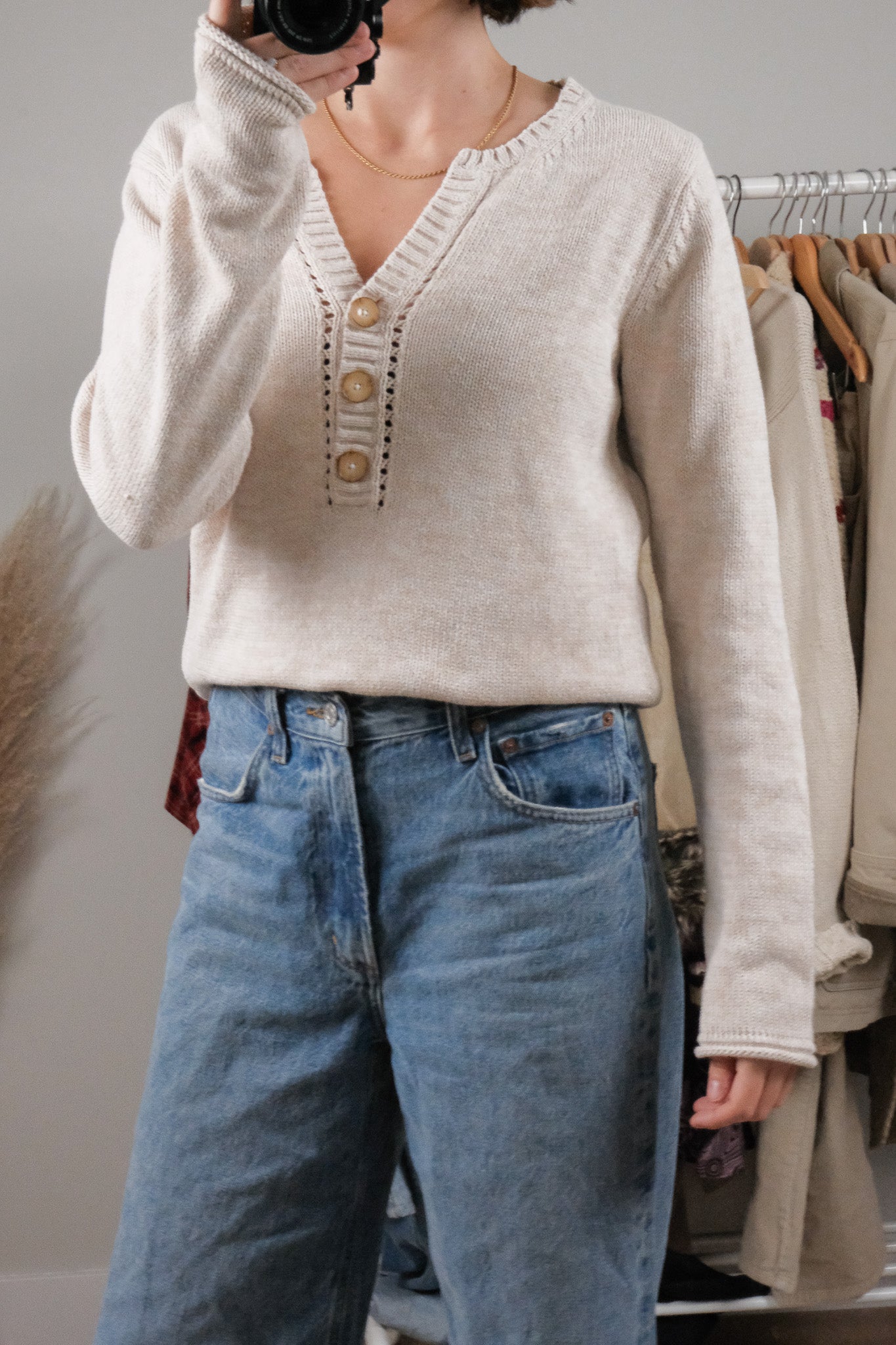 Vintage x Cotton Sweater (M)