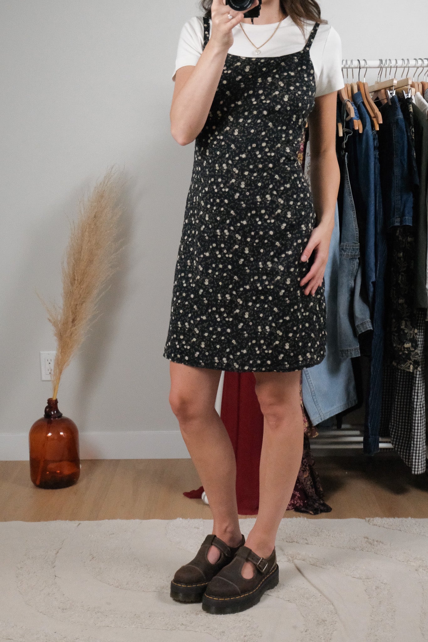 Vintage x Cotton Floral Mini Dress (8)