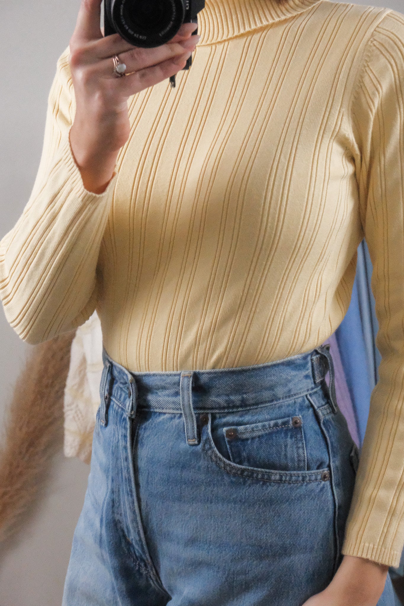 Vintage x Cotton Turtleneck (XS/S)