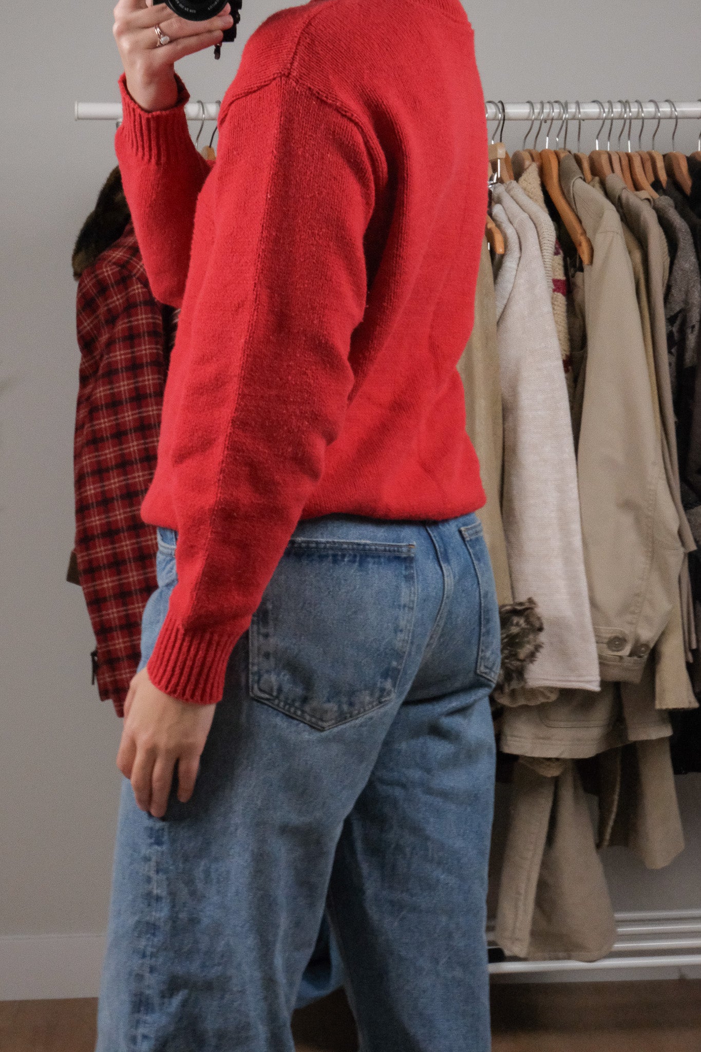 Made in Canada x Vintage x Textured Loon Sweater (S)