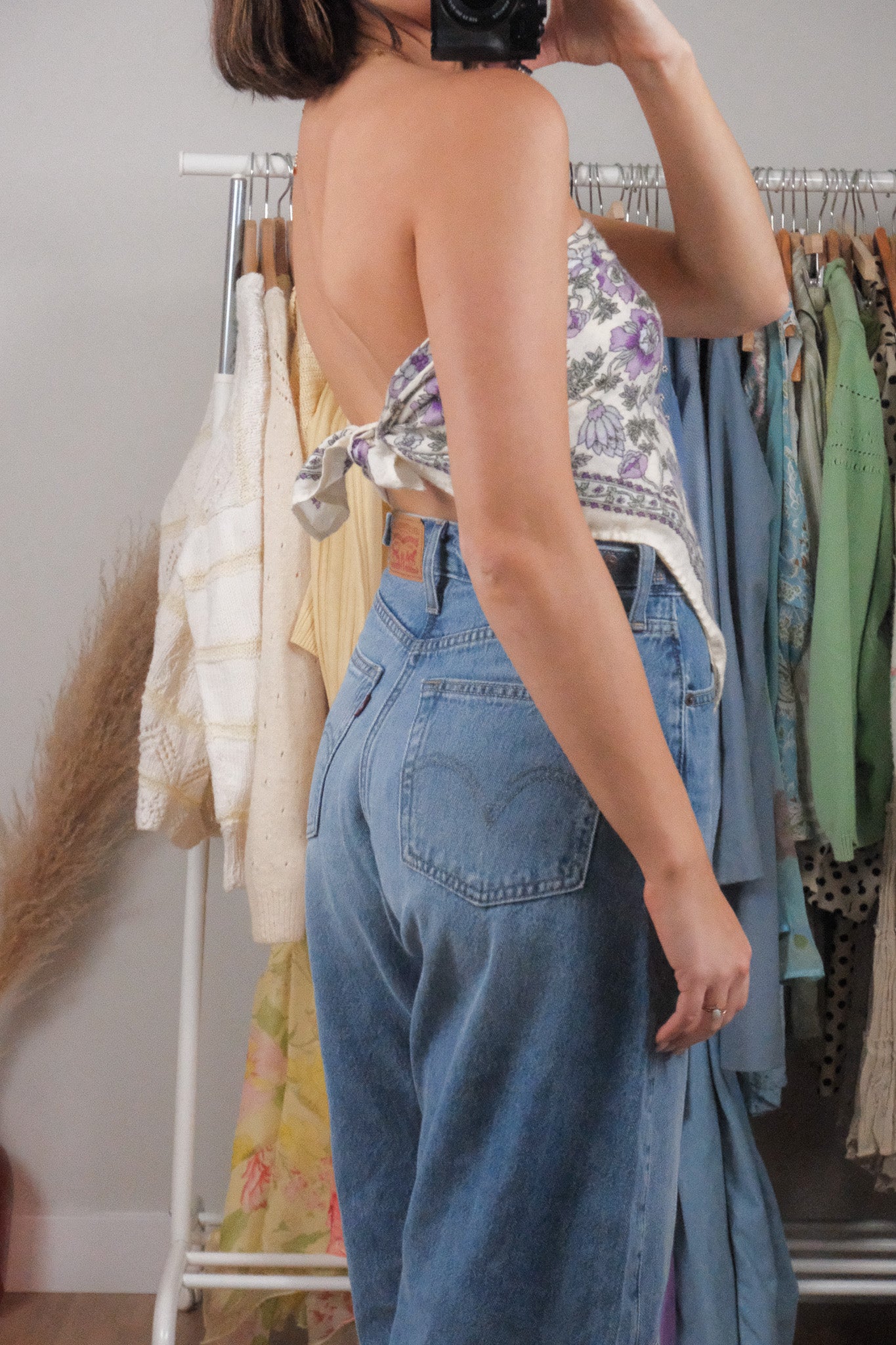 Made in Japan x Vintage x Floral Scarf