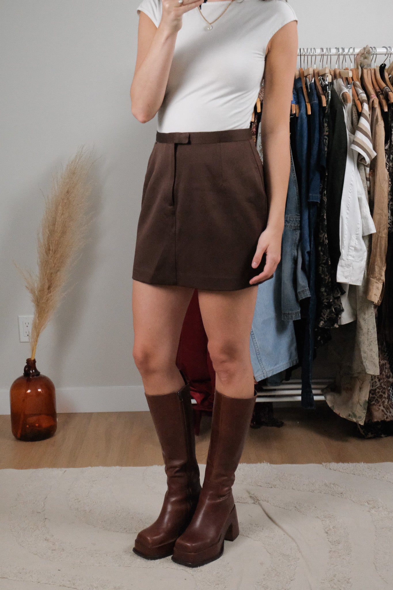 Made in Canada x Vintage x Guess Mini Skirt (28)