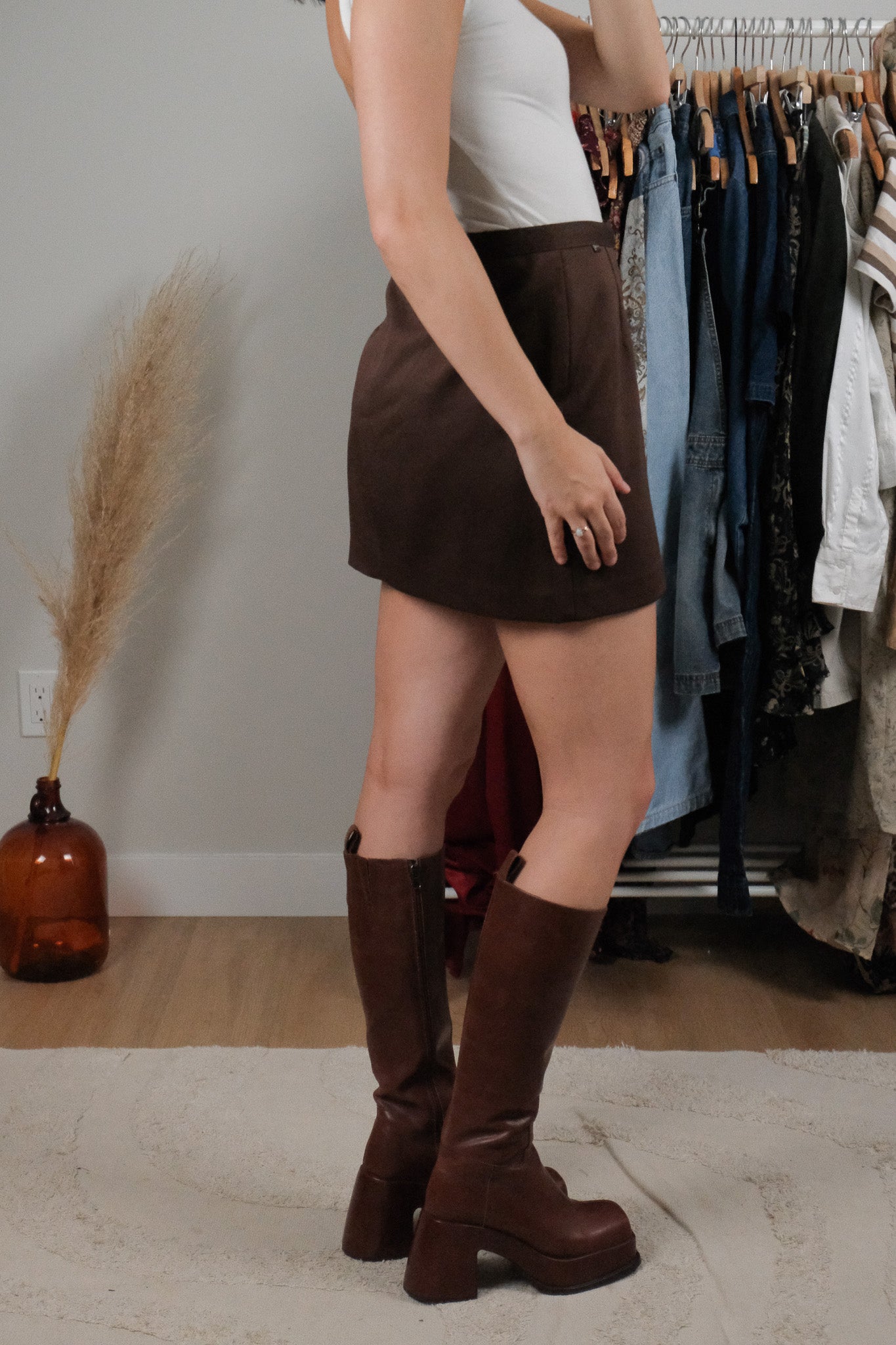 Made in Canada x Vintage x Guess Mini Skirt (28)