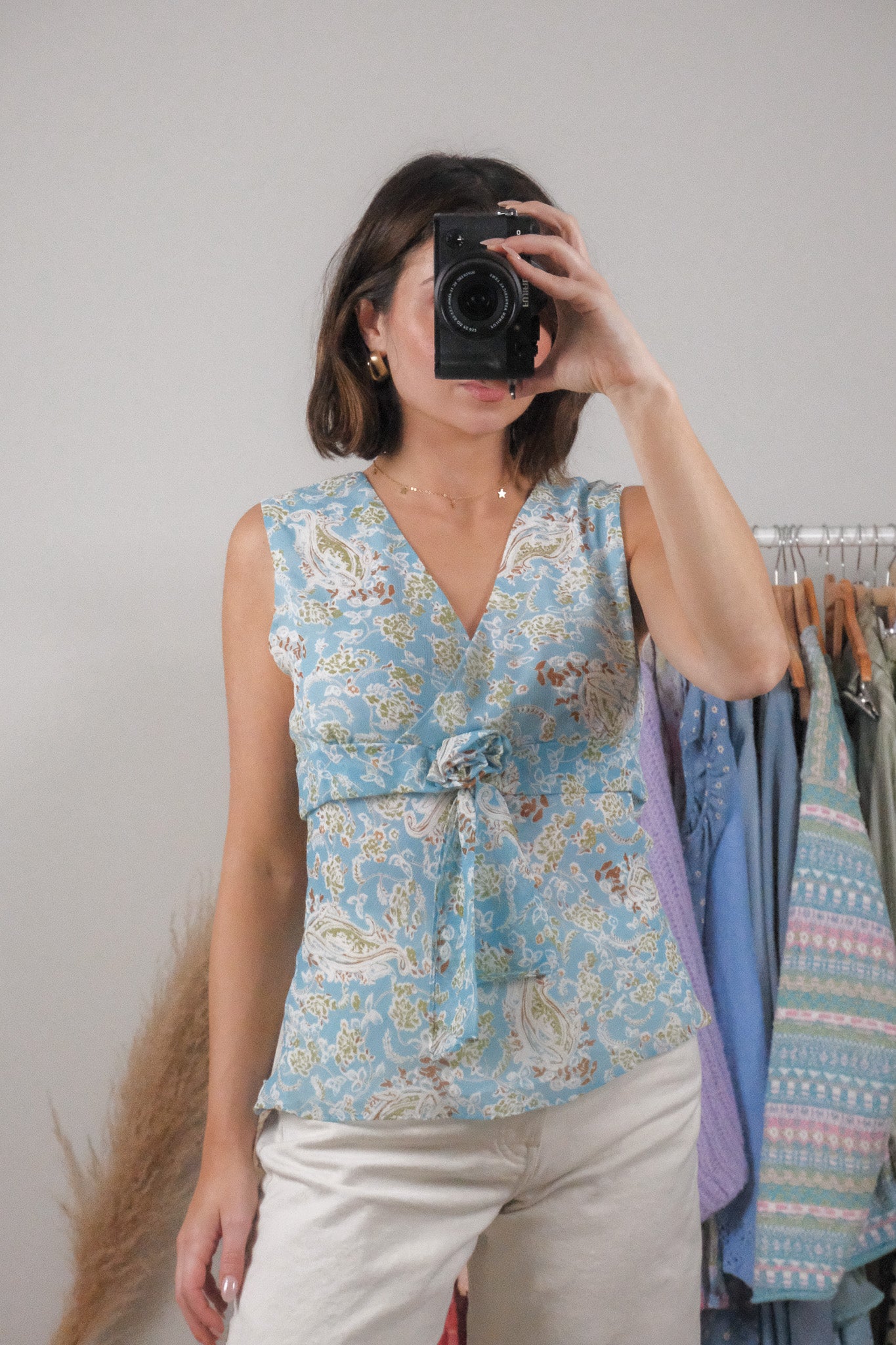 Vintage x Floral Tank (M)