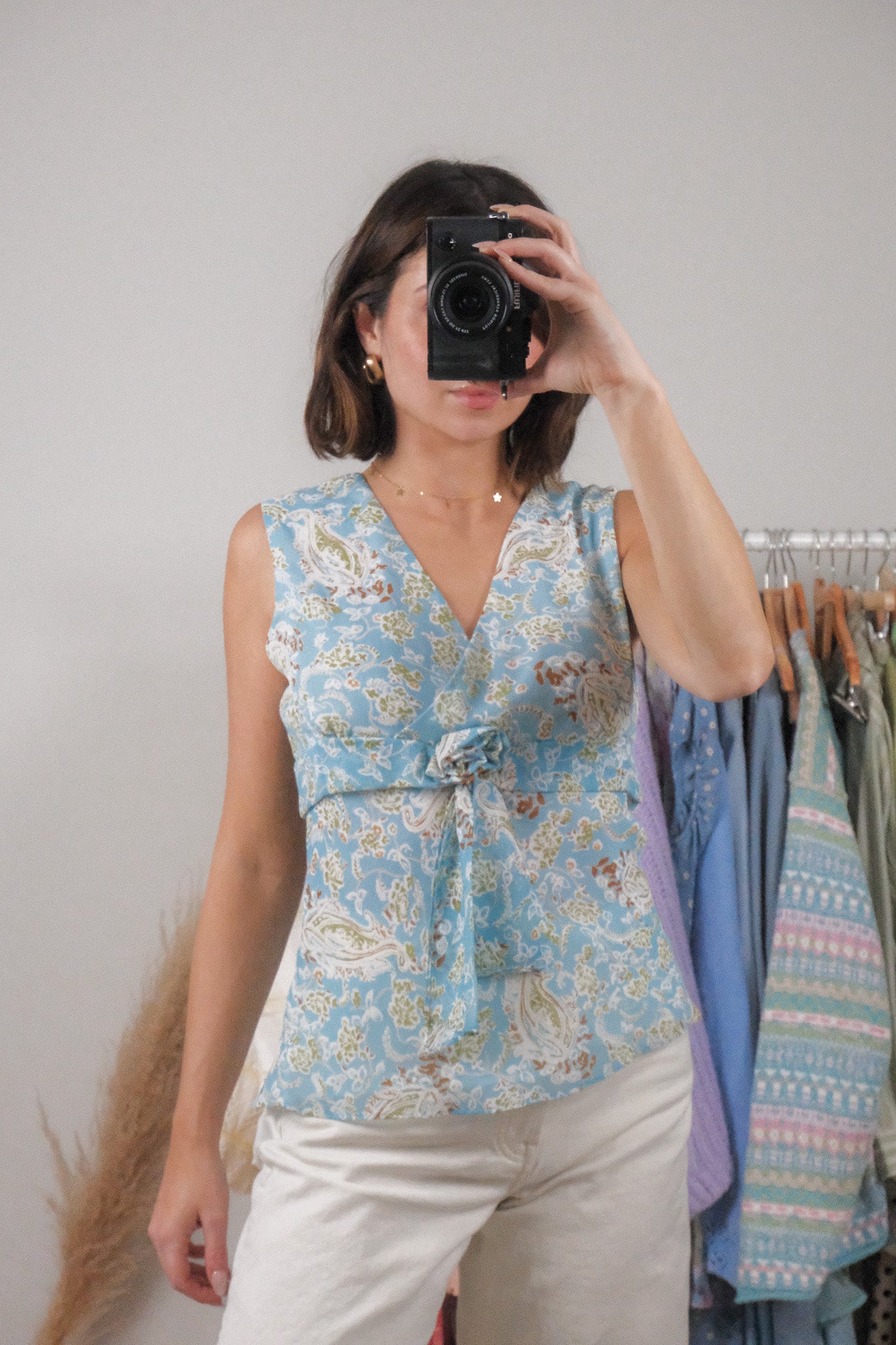 Vintage x Floral Tank (M)