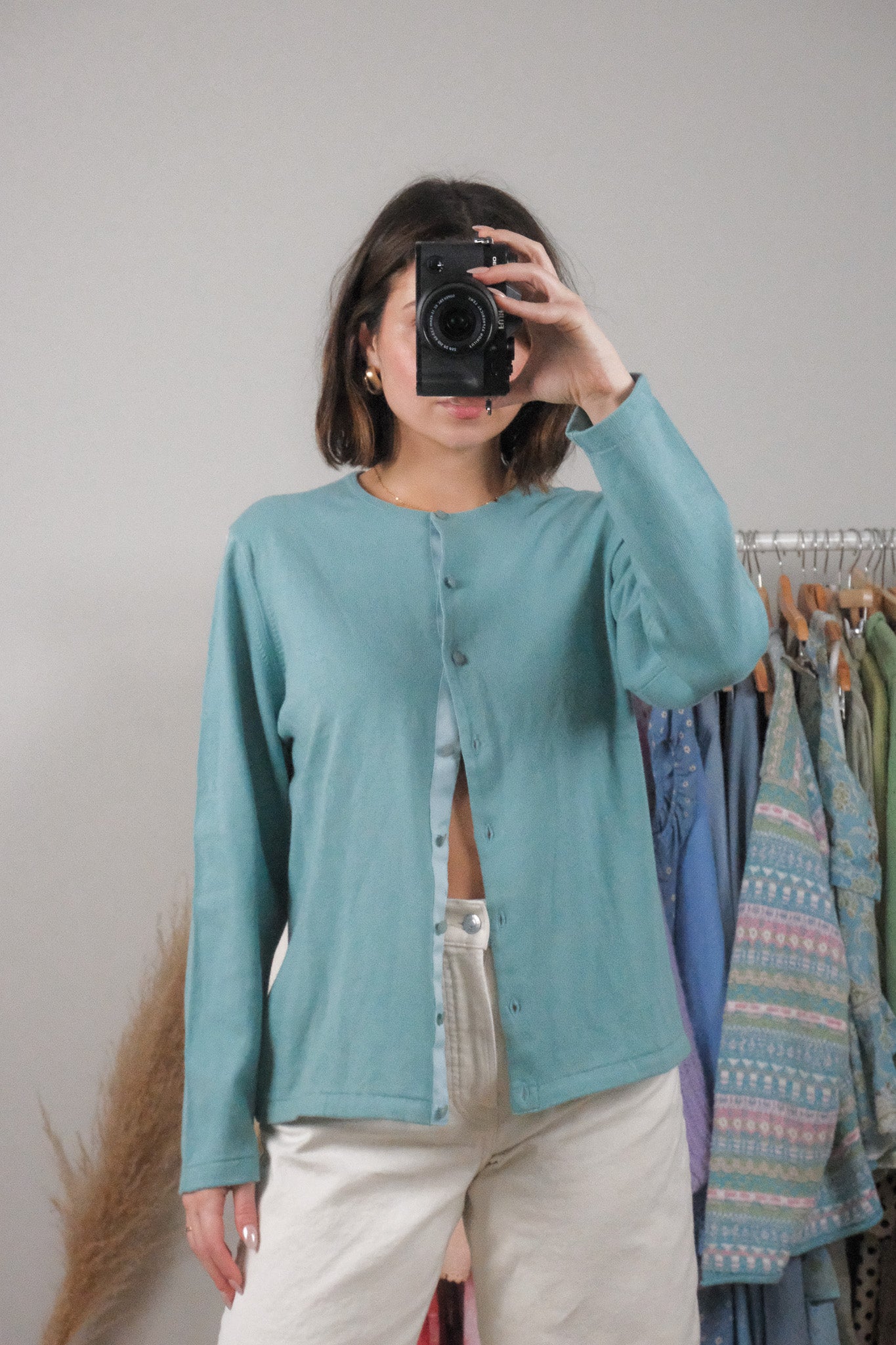 Made in Canada x Vintage x Cotton Cardigan (L/XL)