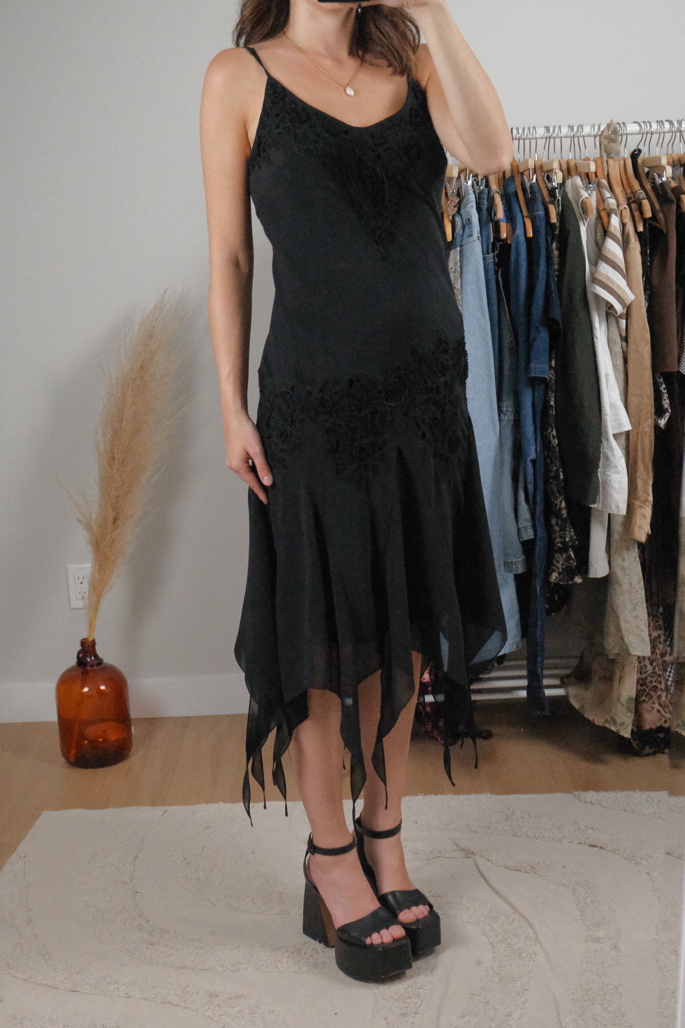 Vintage x Lace Midi Dress (10)