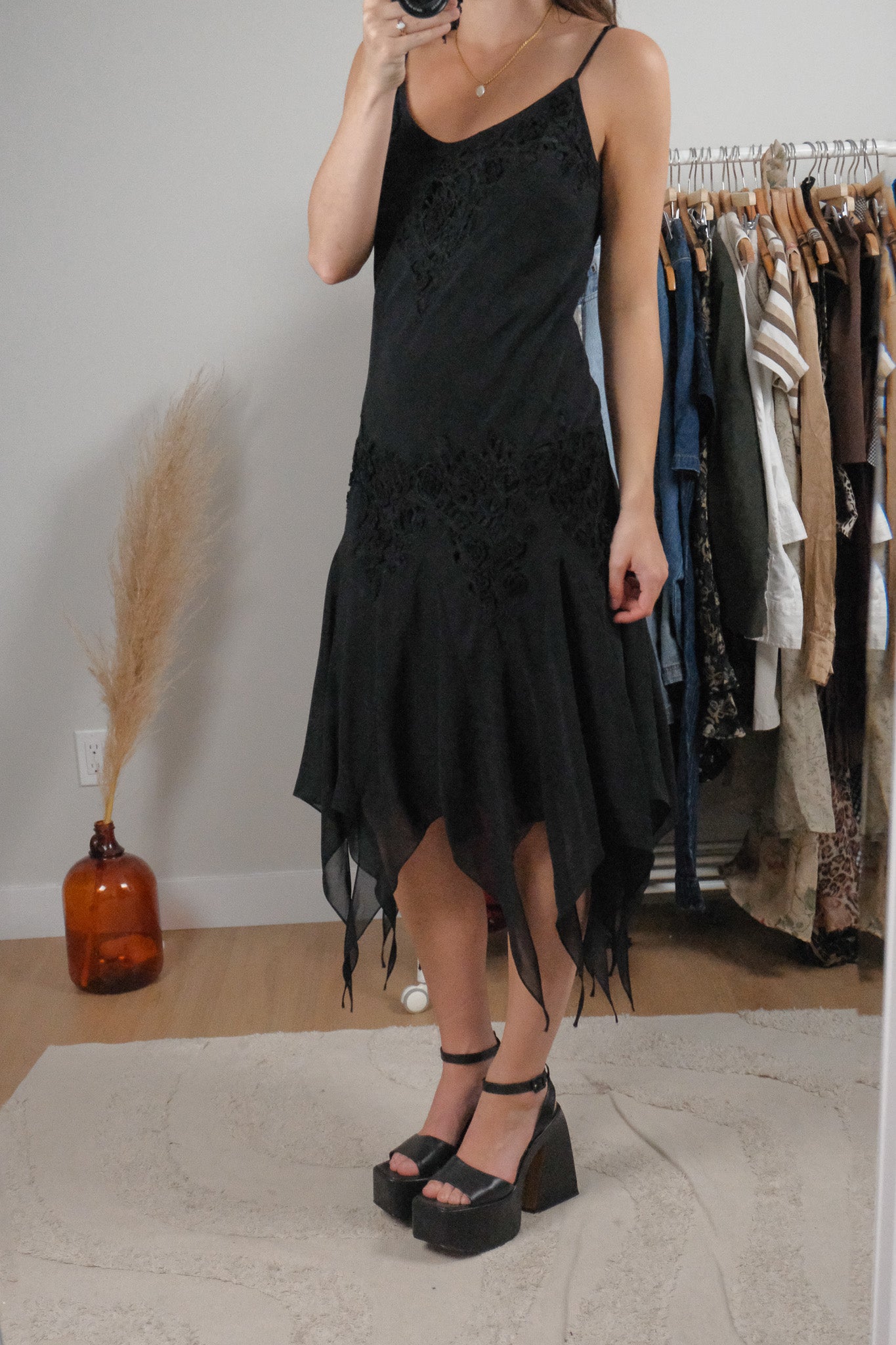 Vintage x Lace Midi Dress (10)