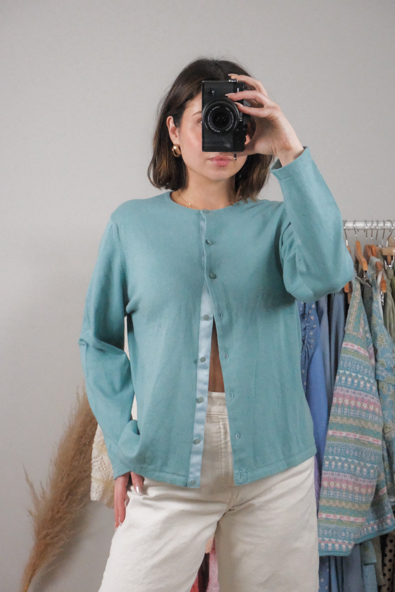 Made in Canada x Vintage x Cotton Cardigan (L/XL)