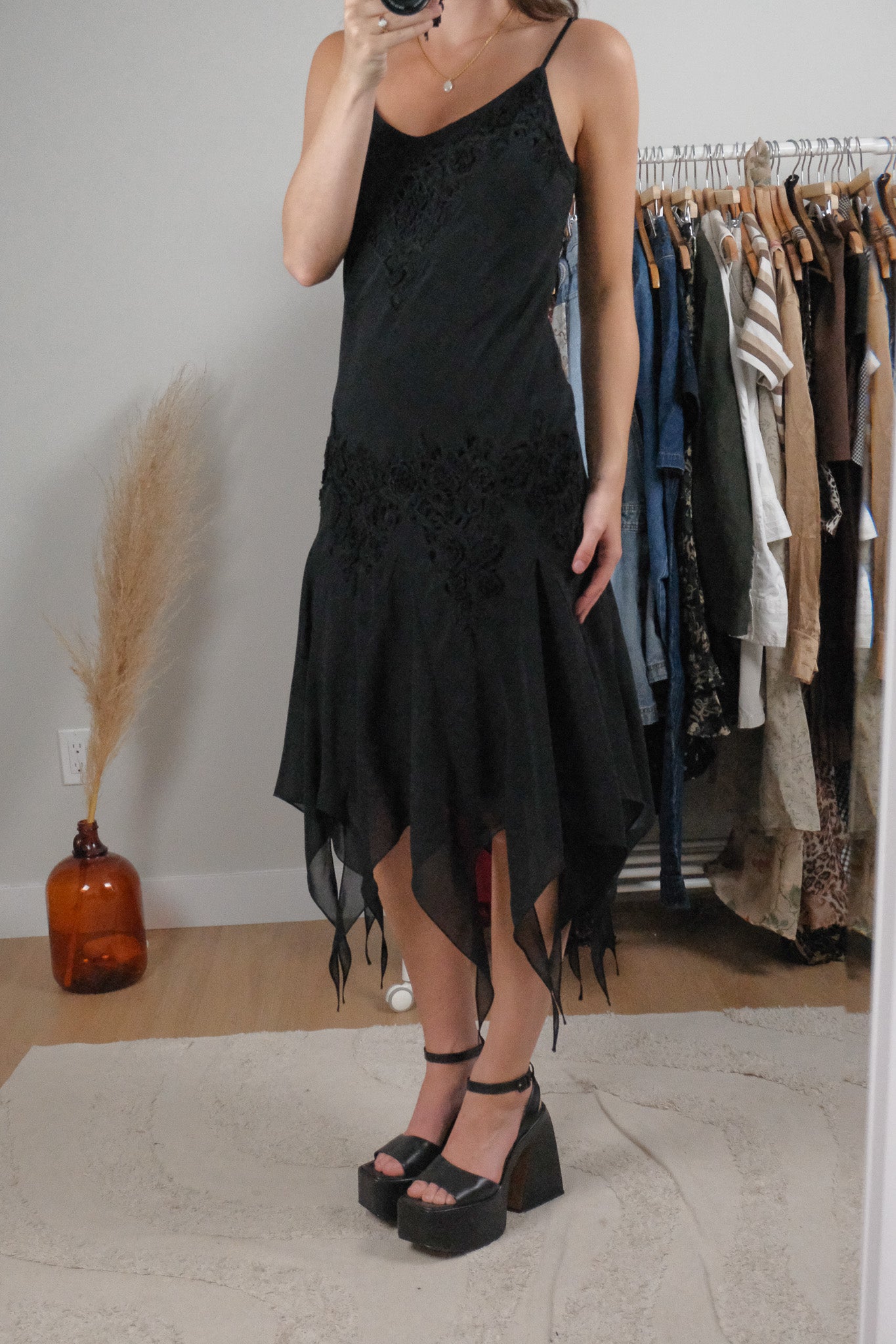 Vintage x Lace Midi Dress (10)