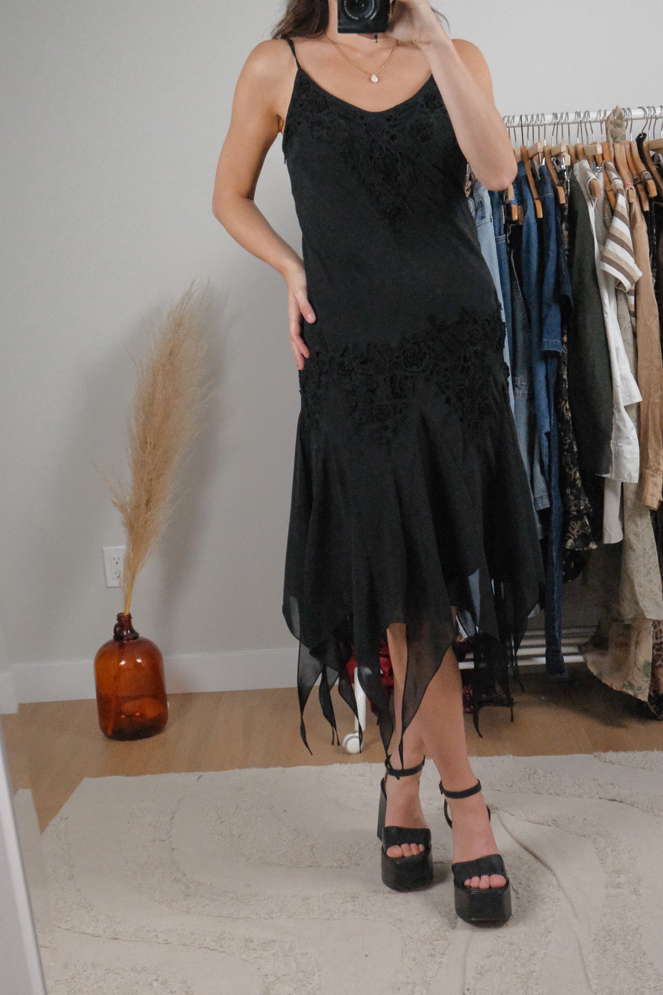Vintage x Lace Midi Dress (10)