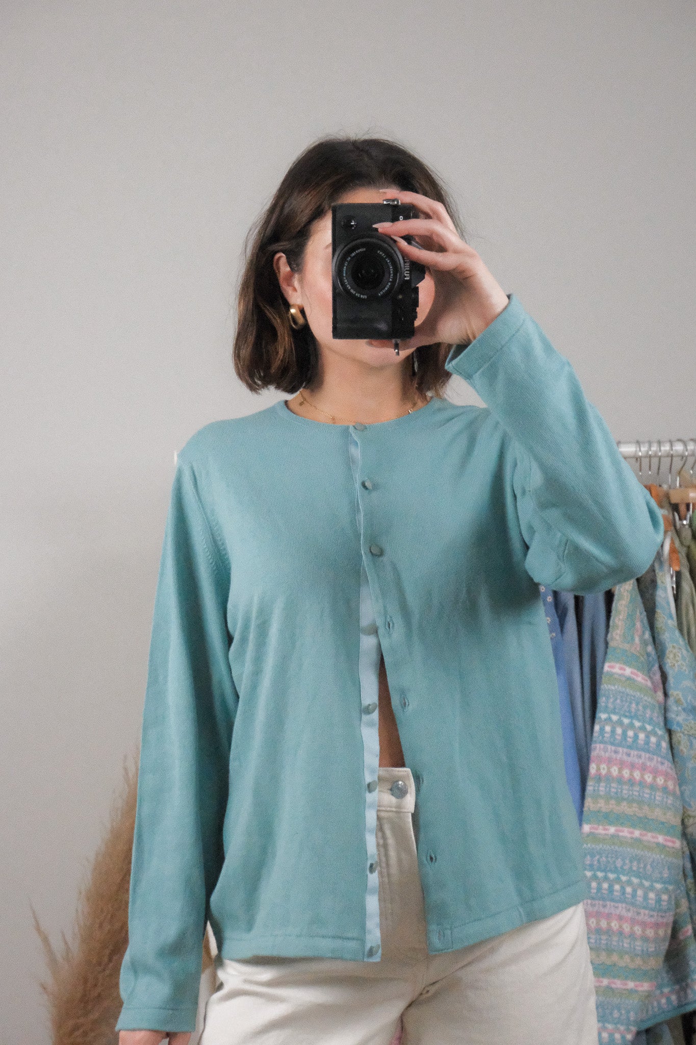 Made in Canada x Vintage x Cotton Cardigan (L/XL)