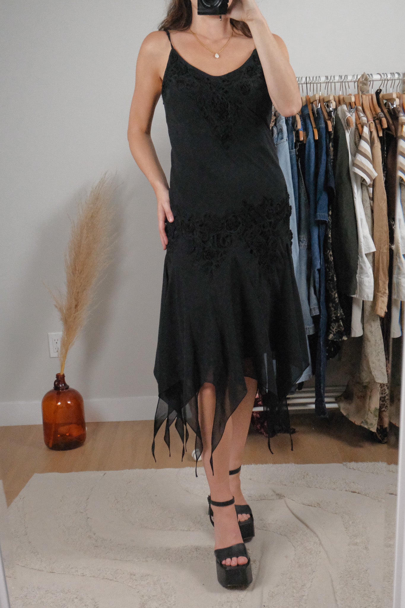 Vintage x Lace Midi Dress (10)